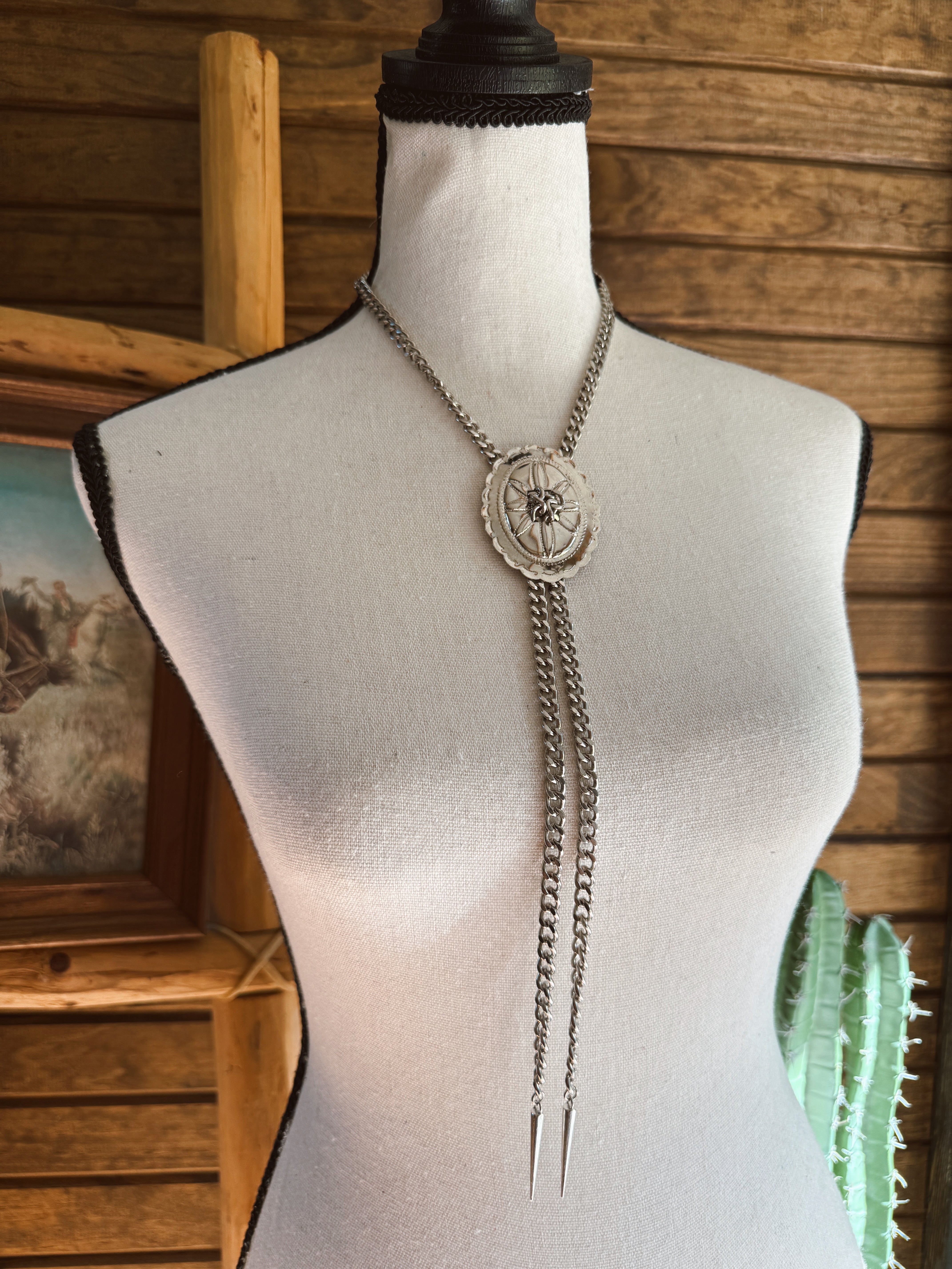 The Concho Bolo Necklace