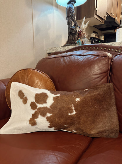 The Cowhide Lumbar Pillow { multiple options }