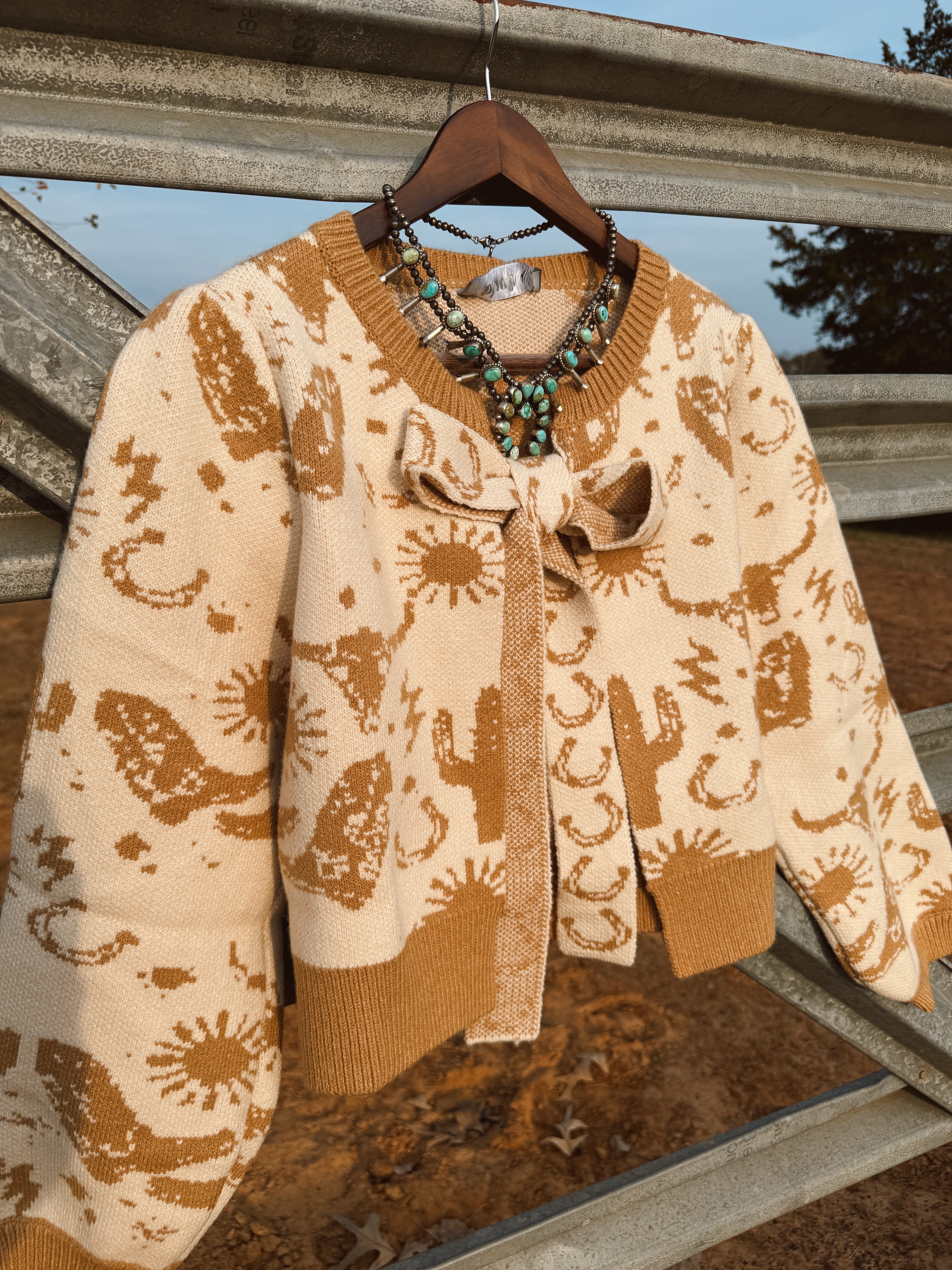 The Lola Tie Sweater