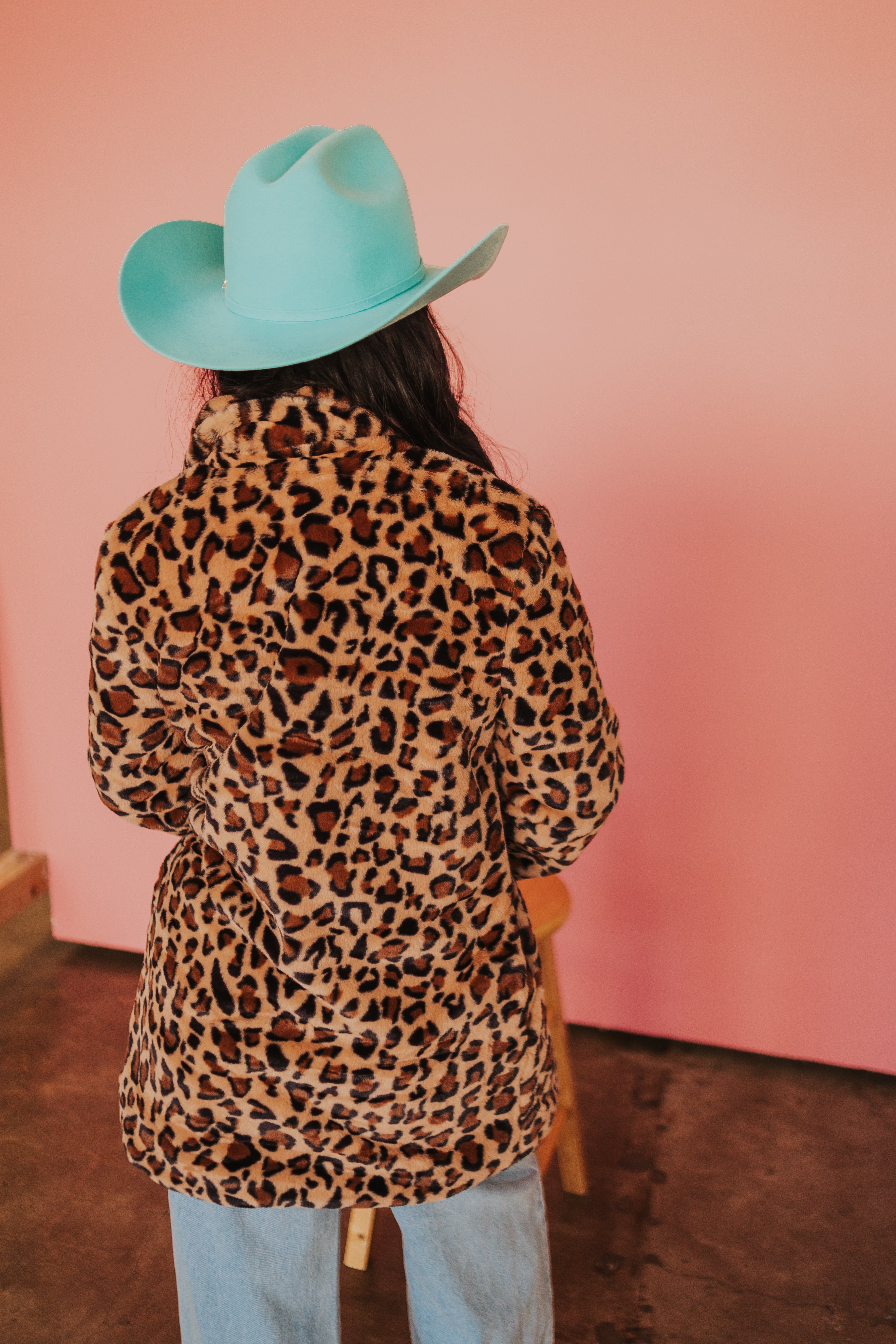 The Leopard Teddy Coat
