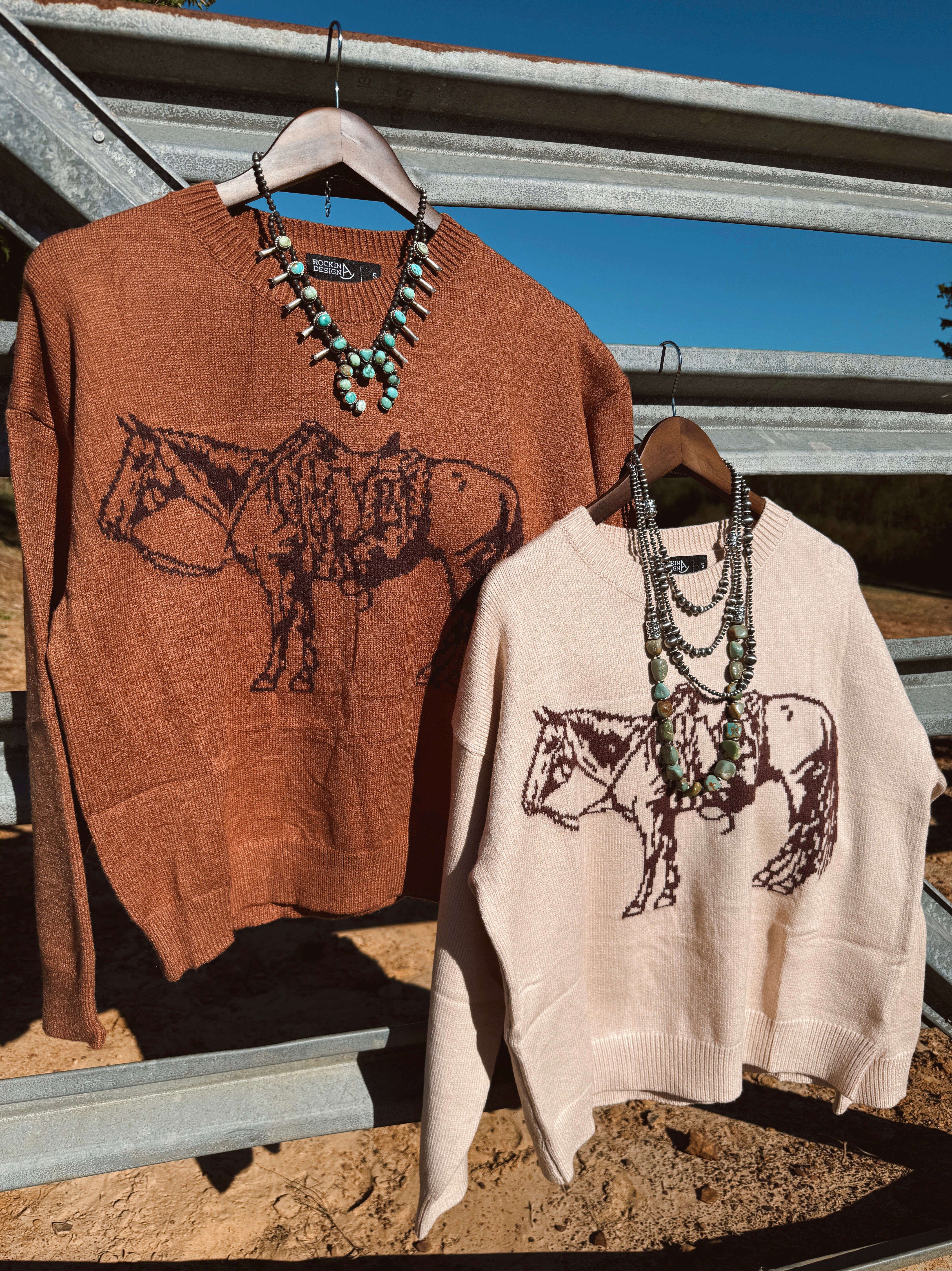 The Cowpoke Sweater - Brown