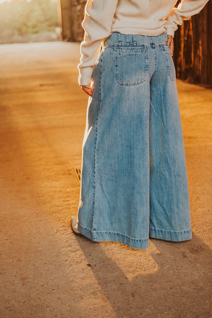 The Palomino Wide Leg Jeans