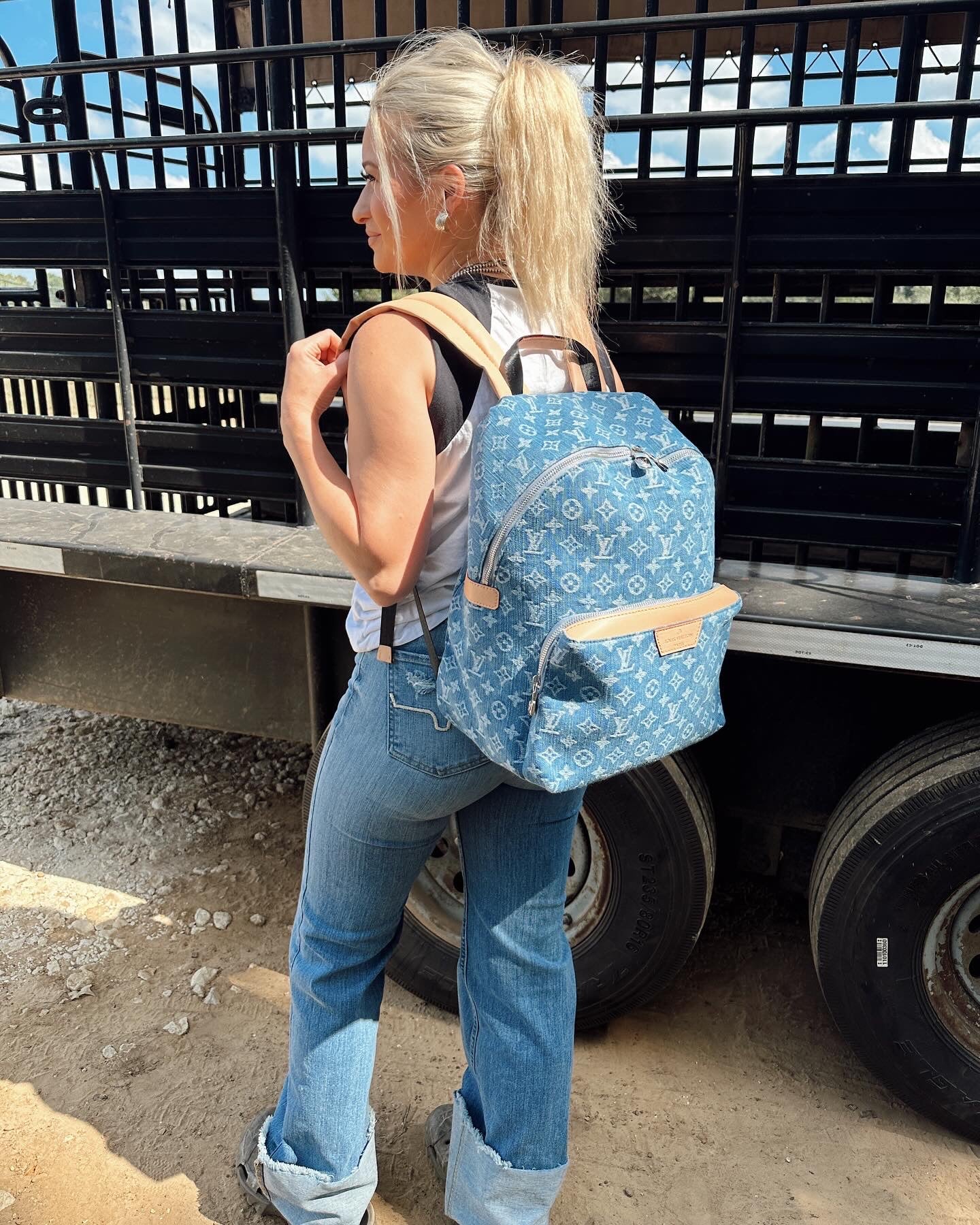 The Denim Babe Backpack