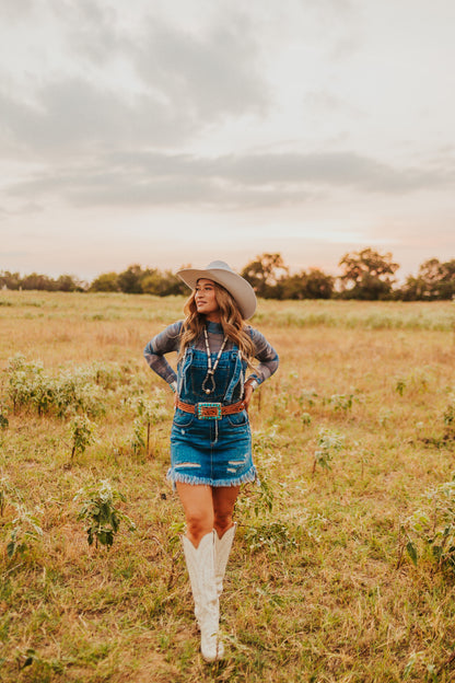 The Denim Overall Dress