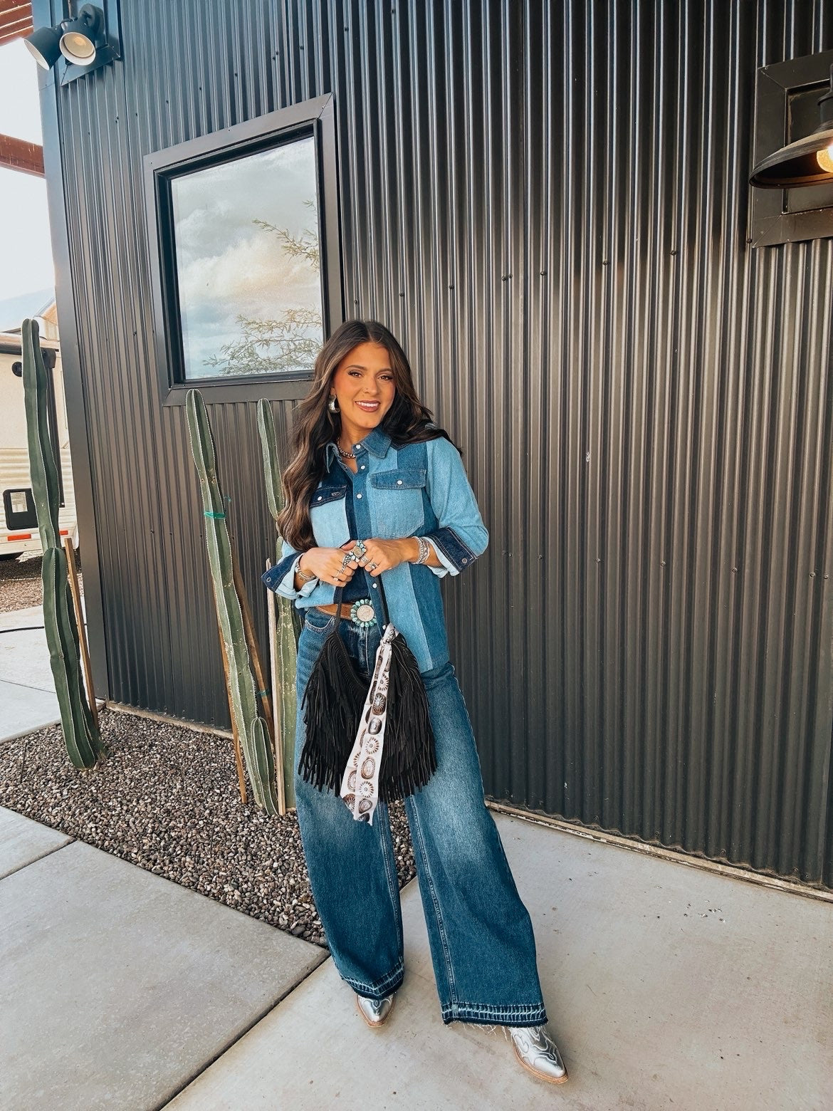 The Fringe Purse - Black