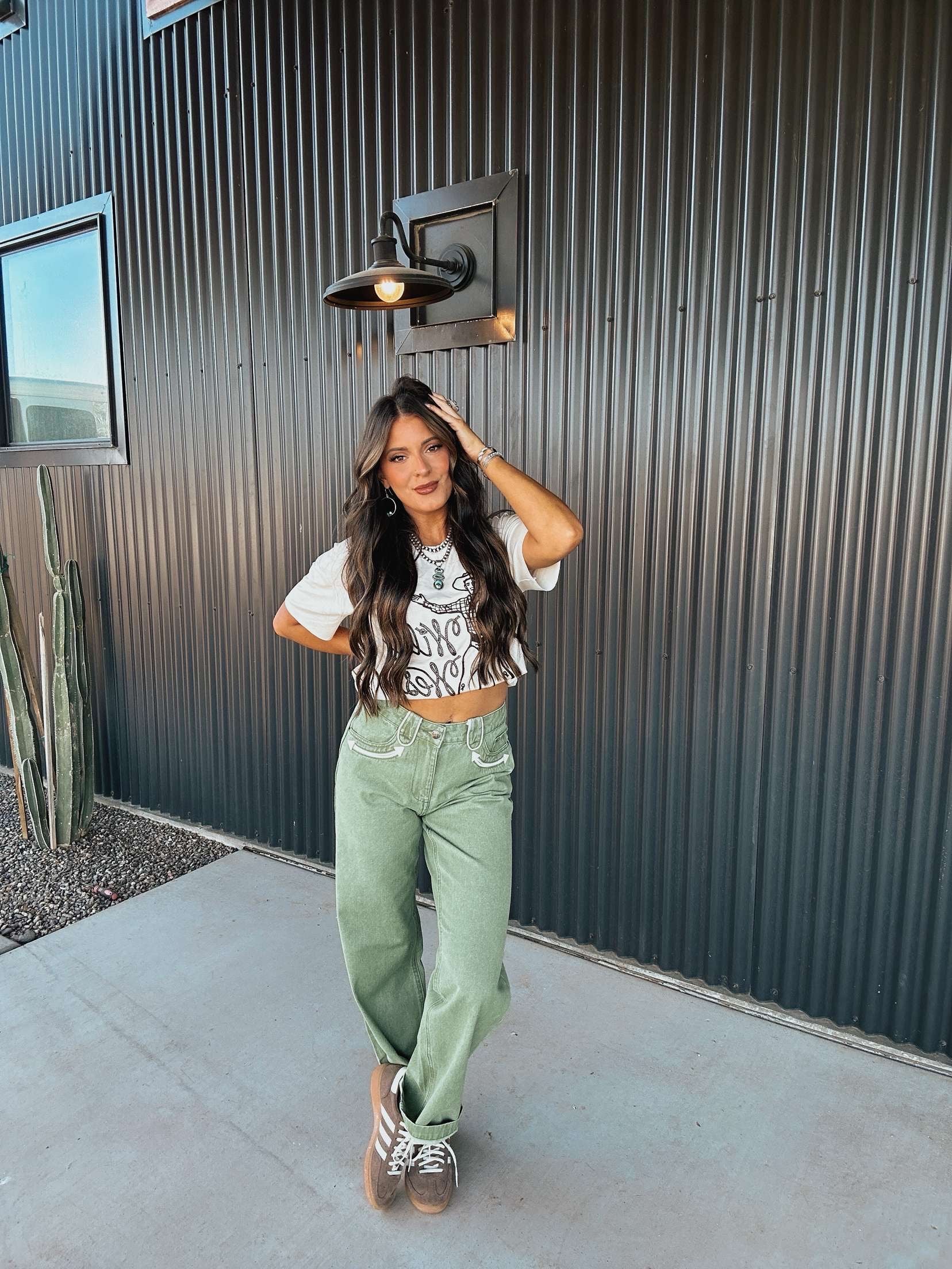 The Olive Bareback Pants