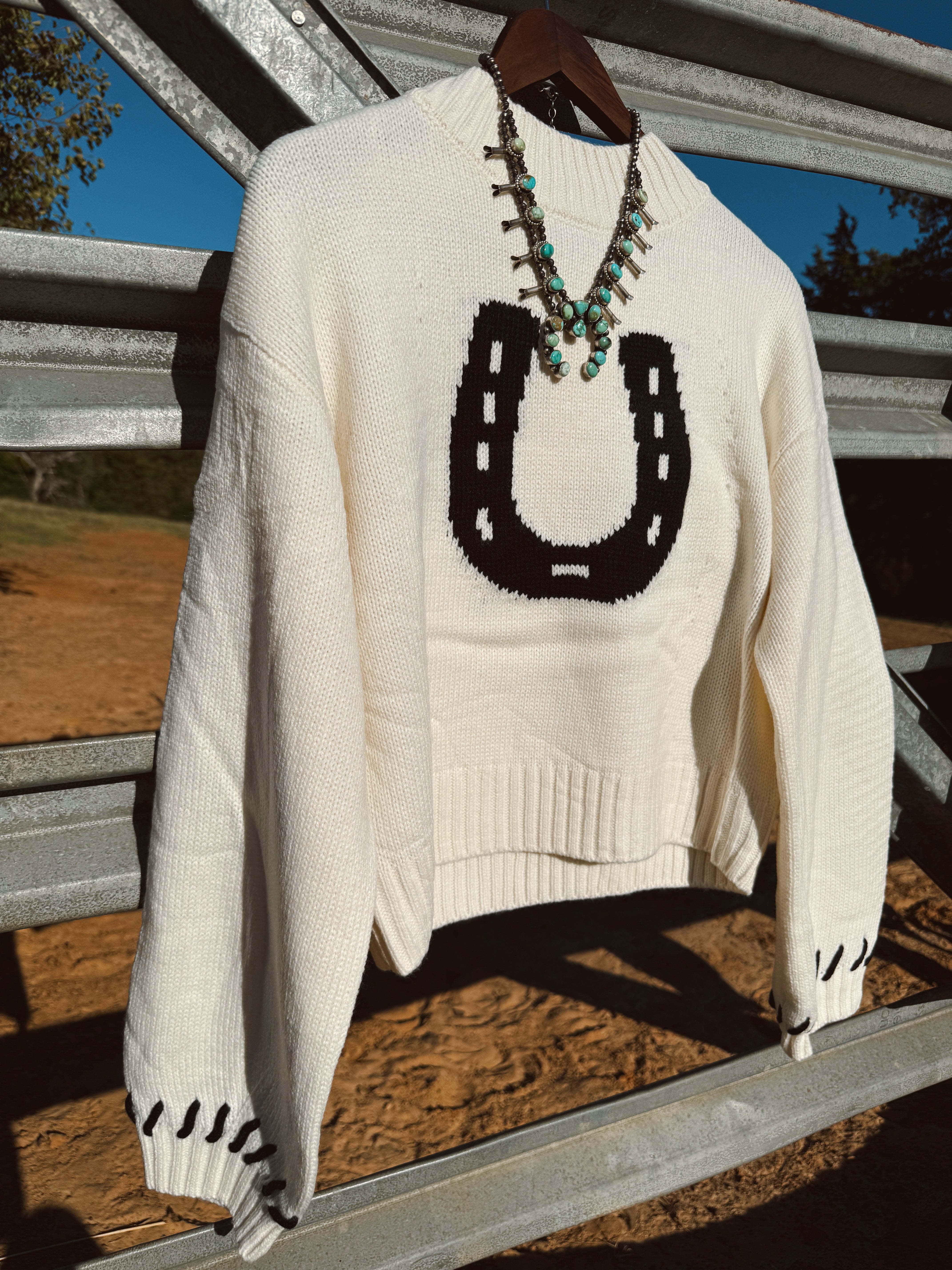 NEW The Buckstitch Sweater