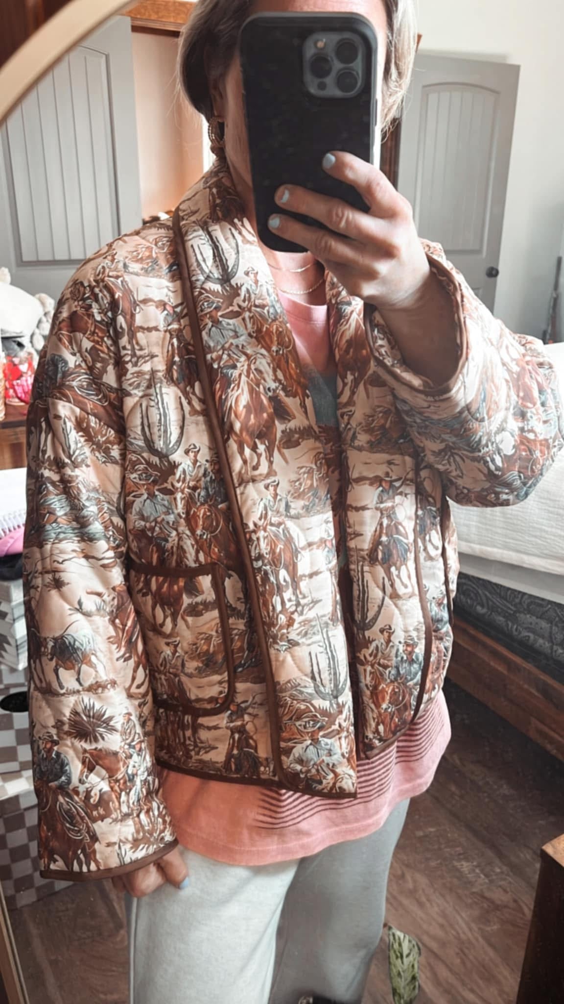 The Western Quilted Jacket- best seller