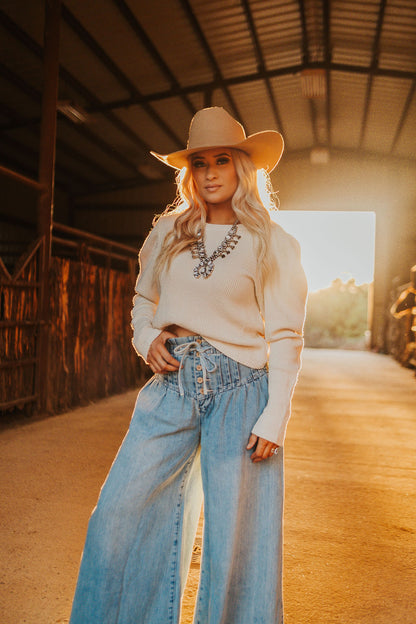 The Palomino Wide Leg Jeans