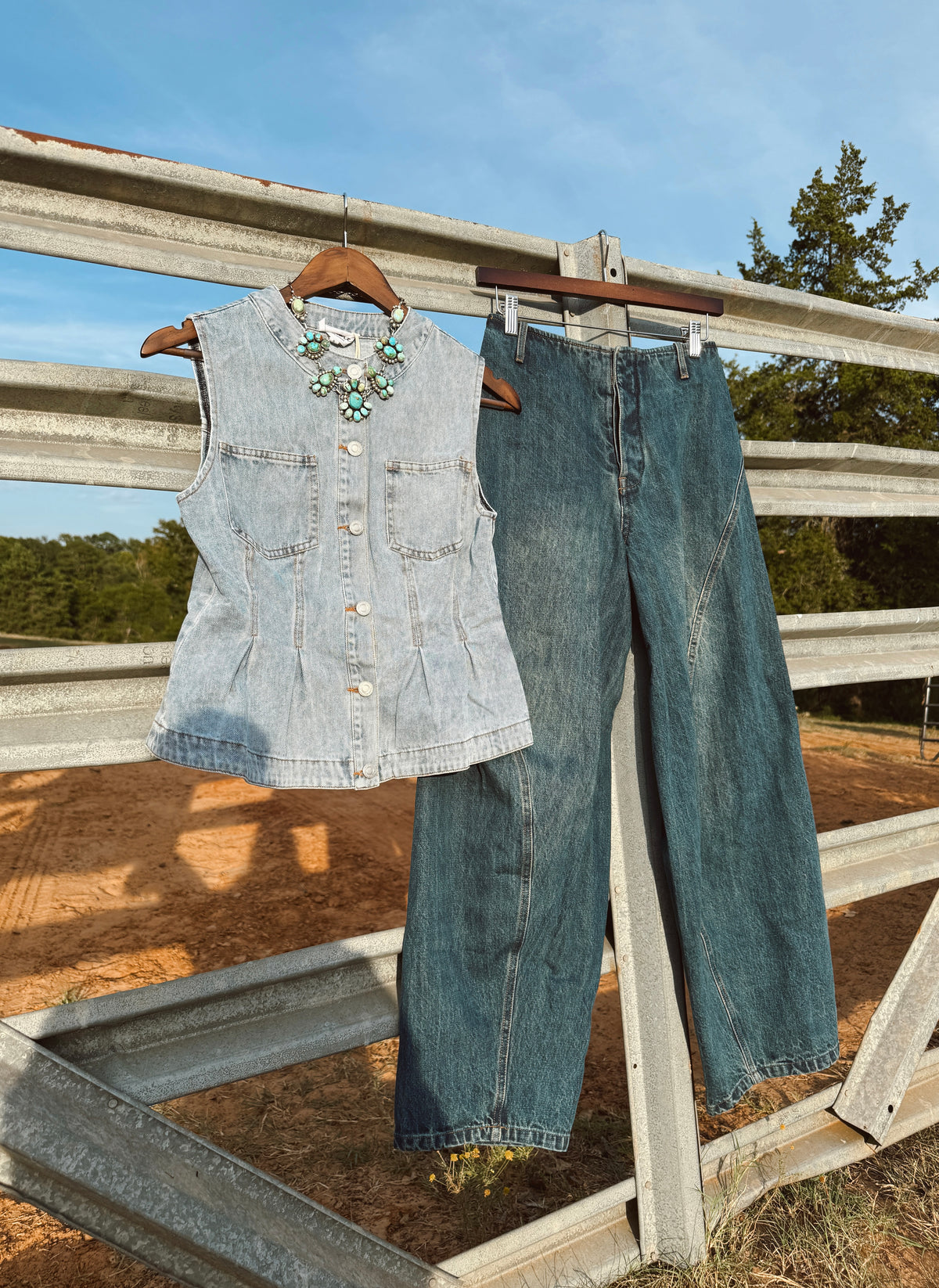 The Harlyn Denim Top