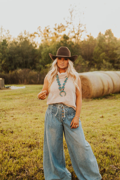 The Palomino Wide Leg Jeans