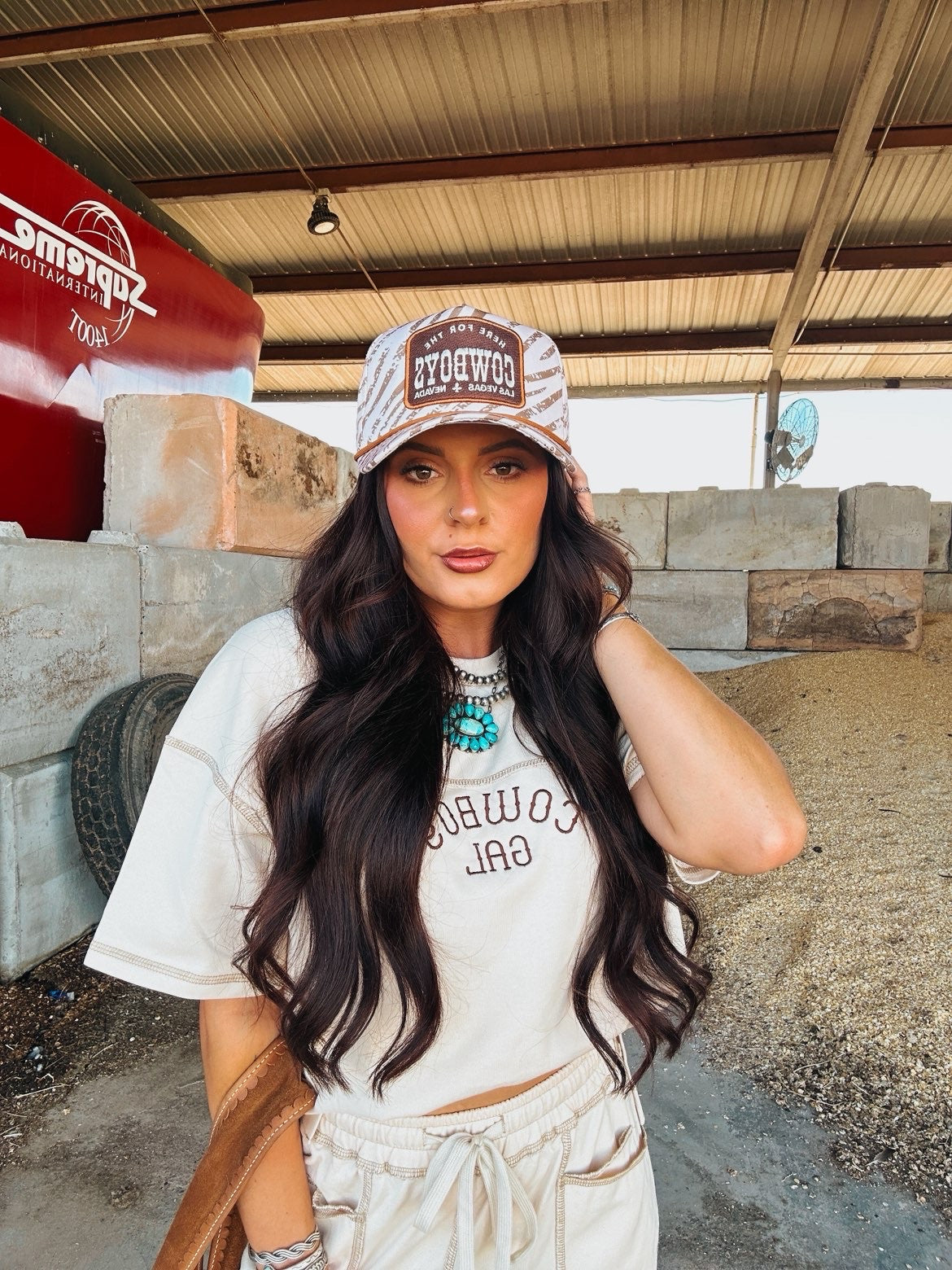 The Zebra Cowboys Cap