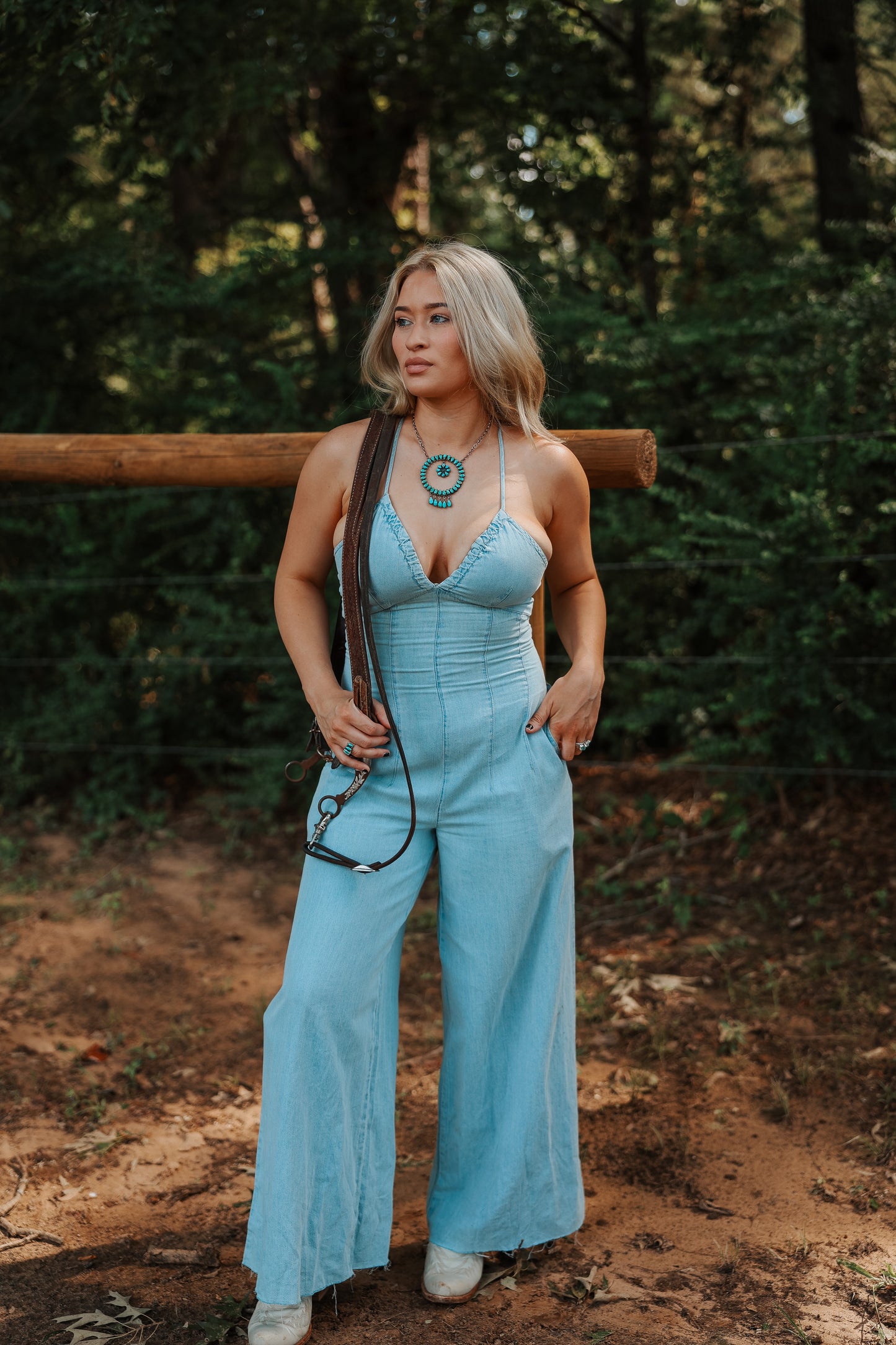 The Johnny Denim Jumpsuit