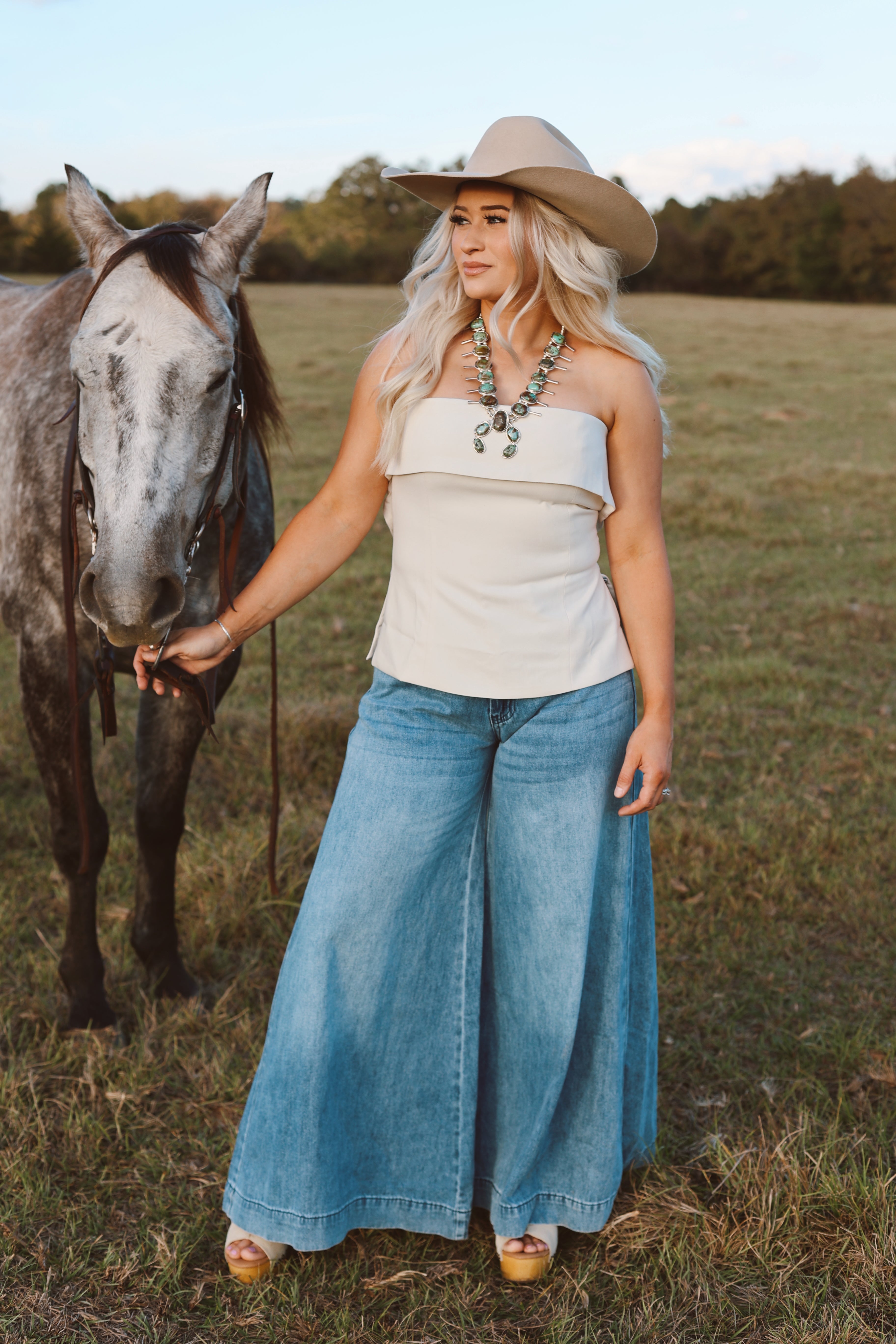 The Luxe Top - ivory