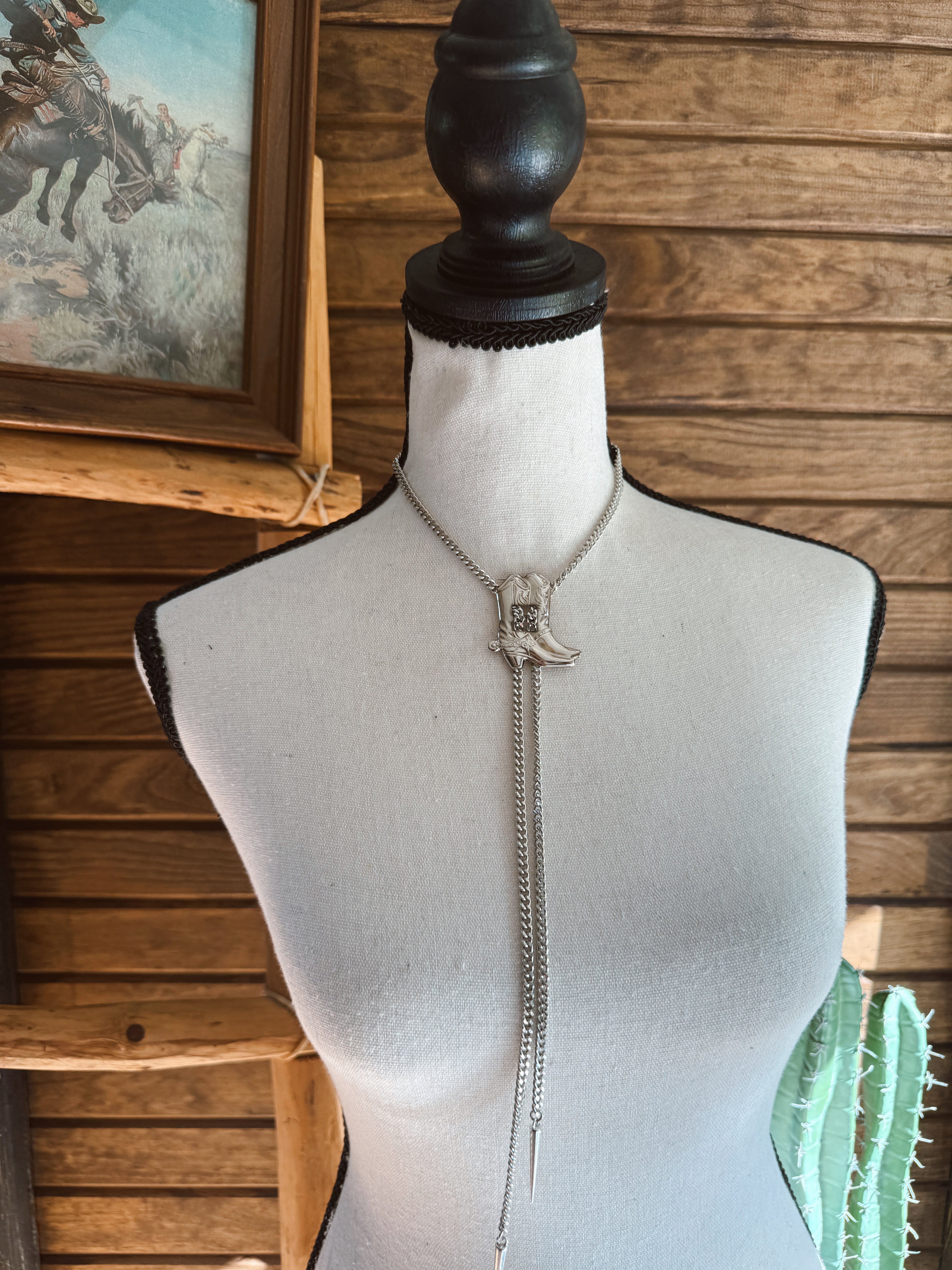 The Boot Bolo Necklace