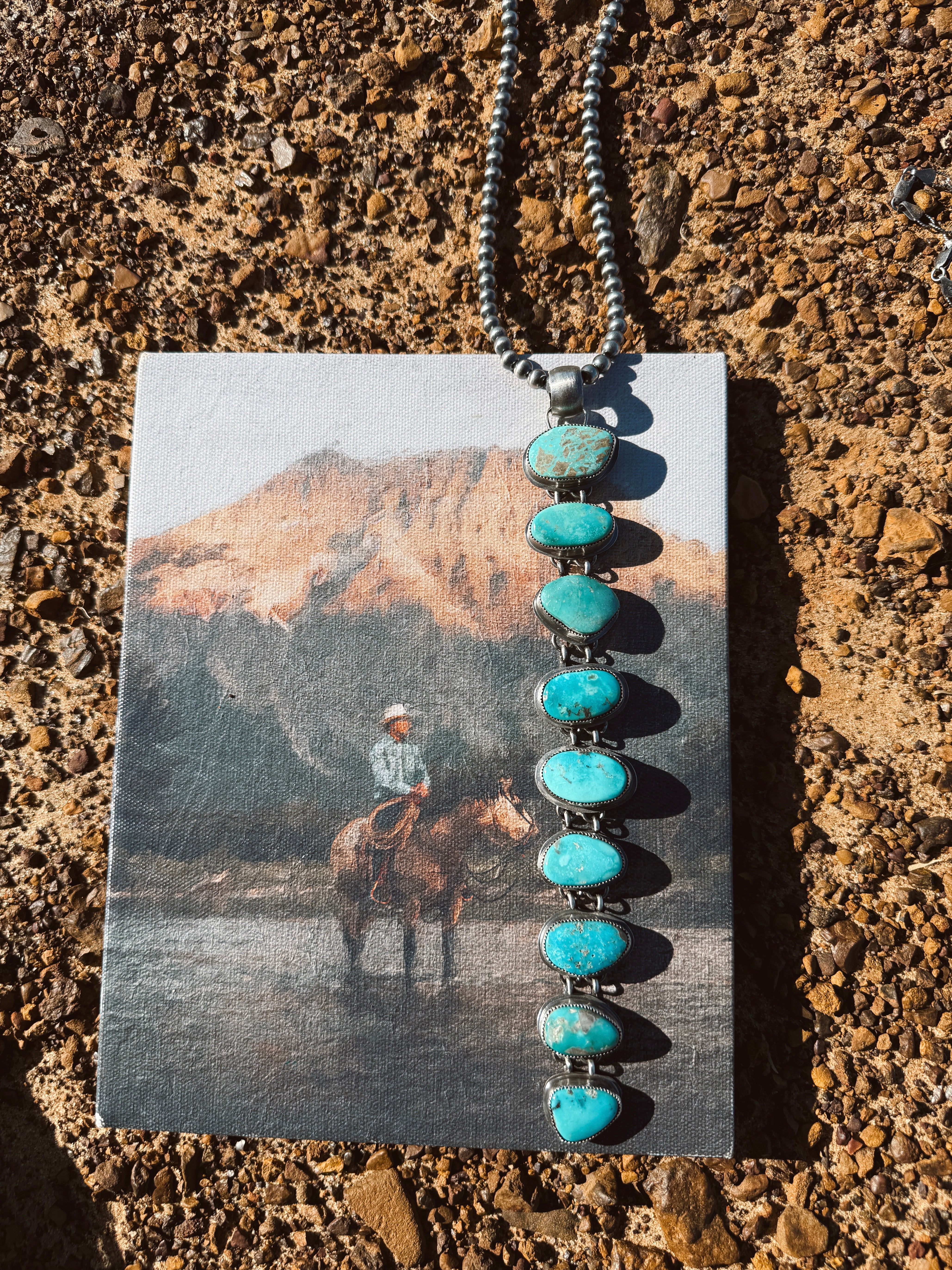The Horse Money Lariat Pendant