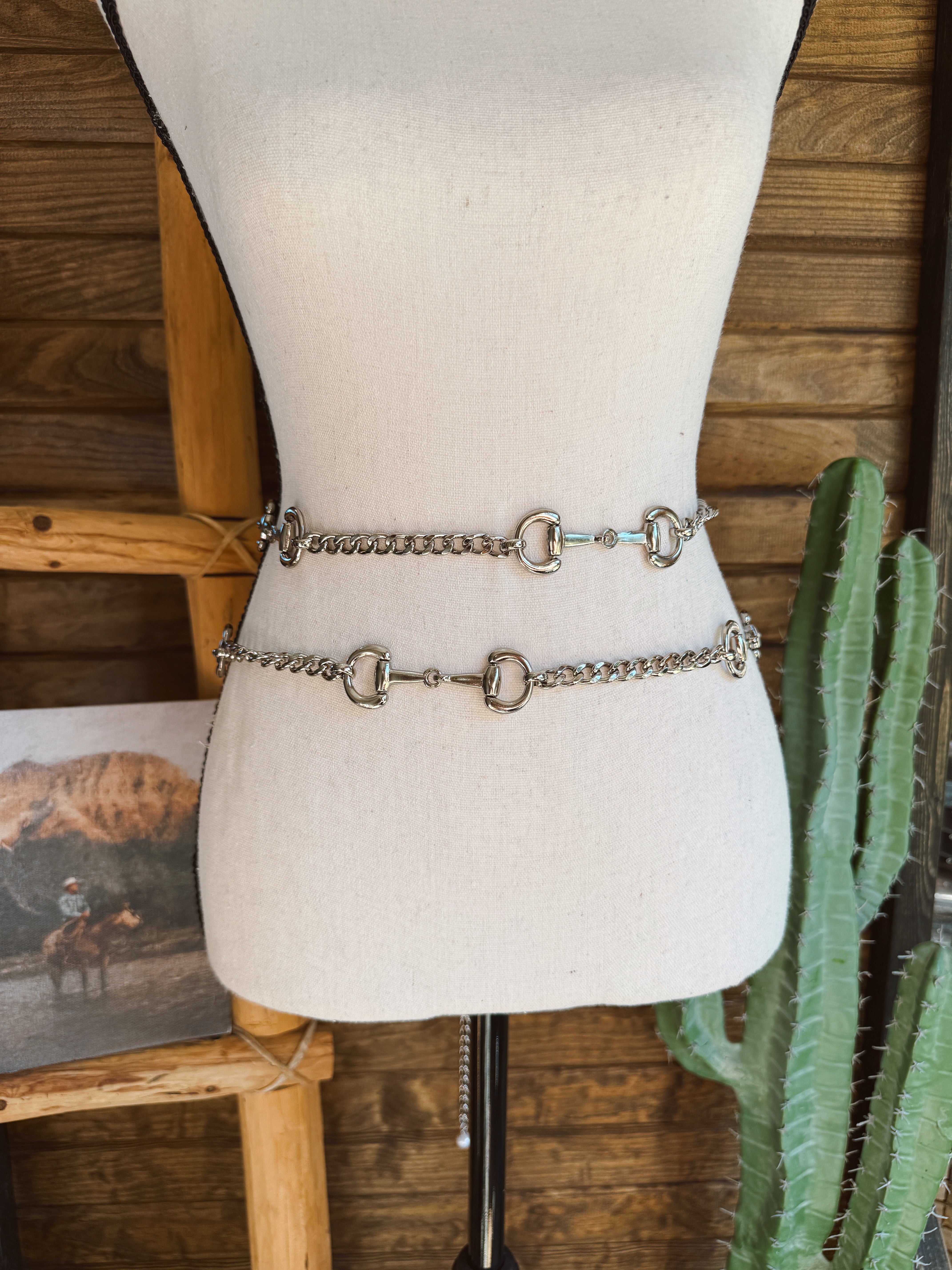 The Silver 3 Bitty Belt