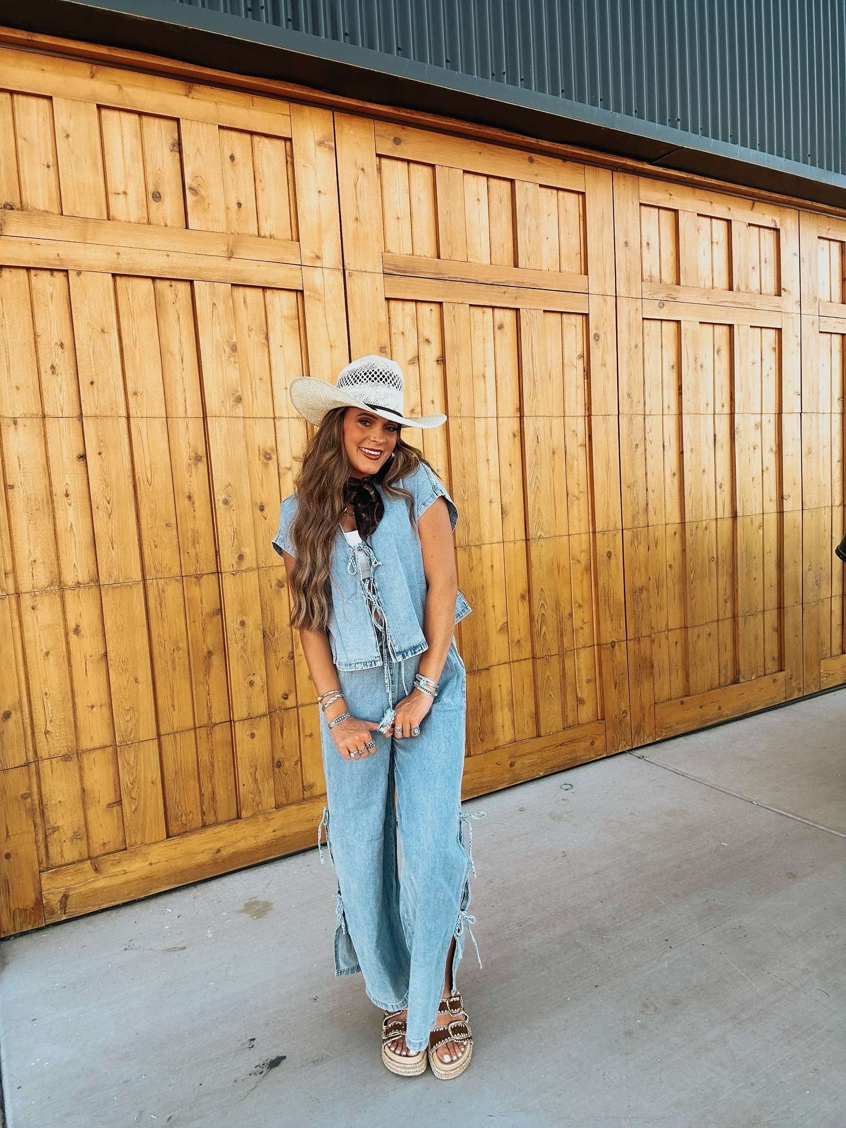 The Roan Denim Top - pre order 1/5