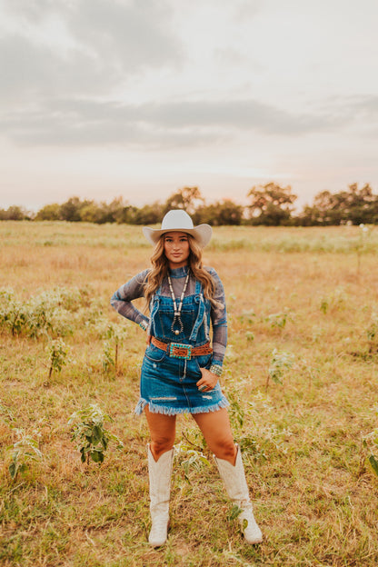 The Denim Overall Dress