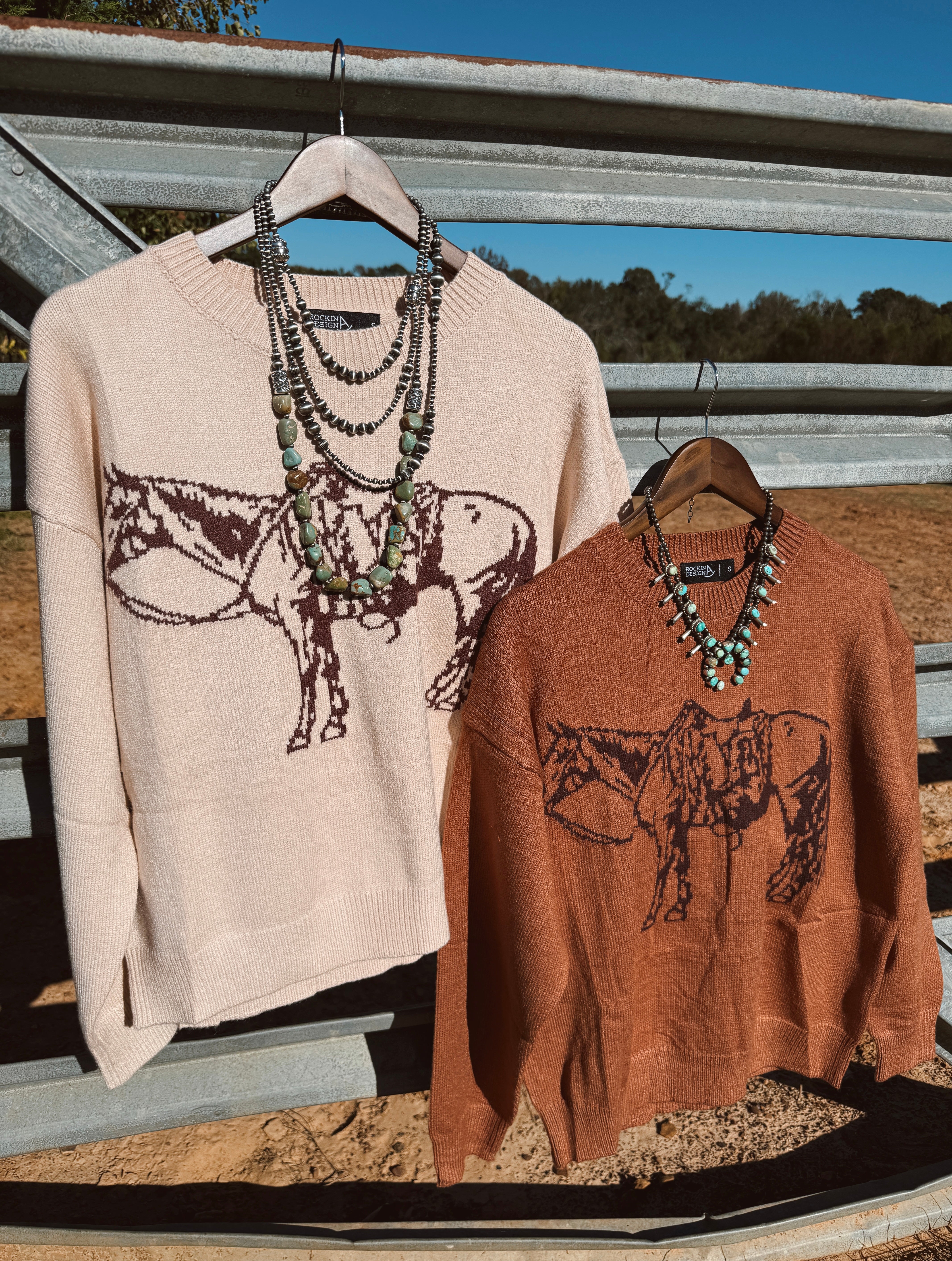 The Cowpoke Sweater - Cream