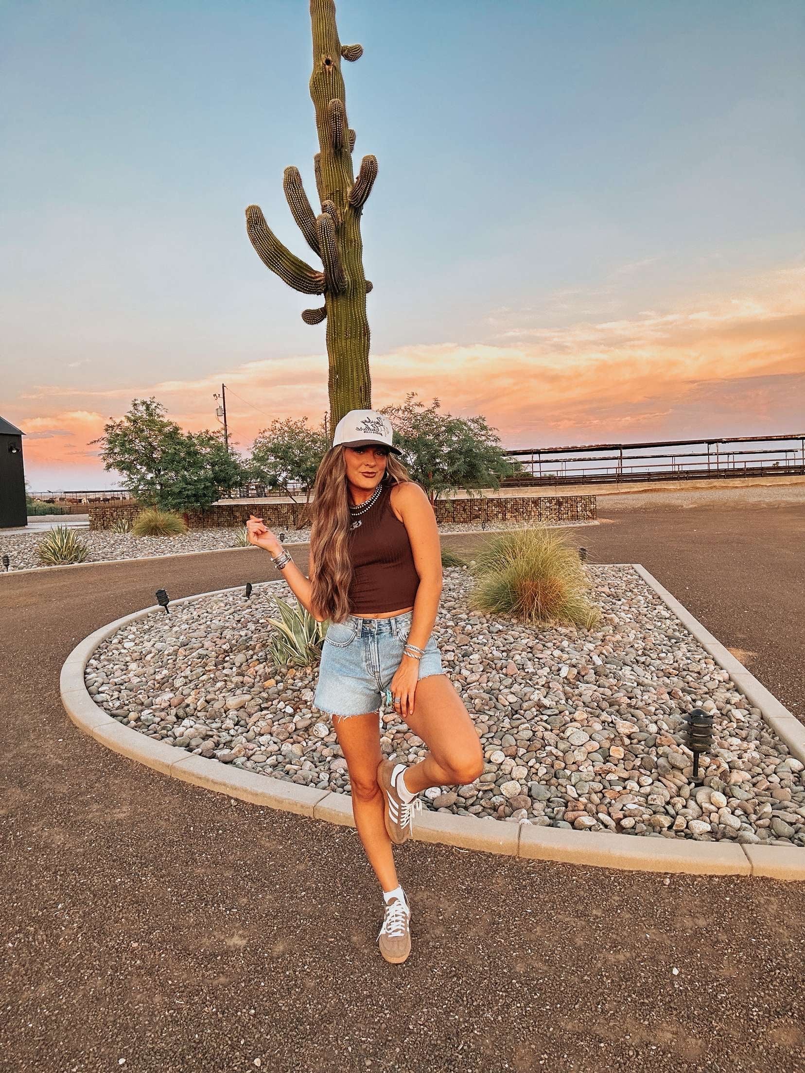 The Horseshoe Embroidered Tank - best seller