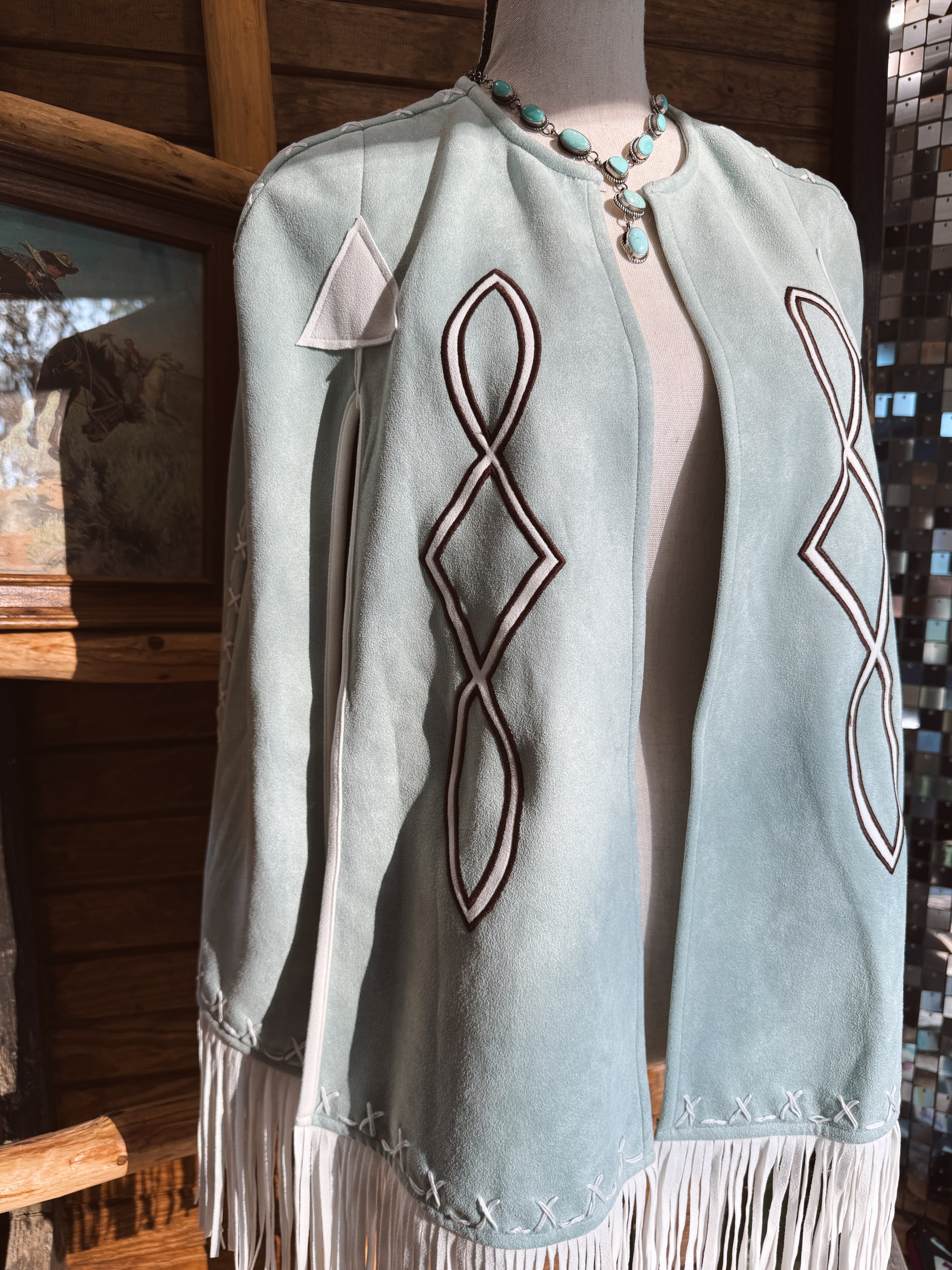 The Clancy Cape - Mint