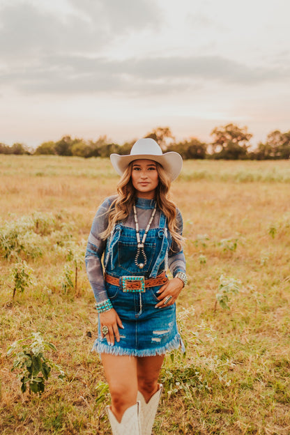 The Denim Overall Dress