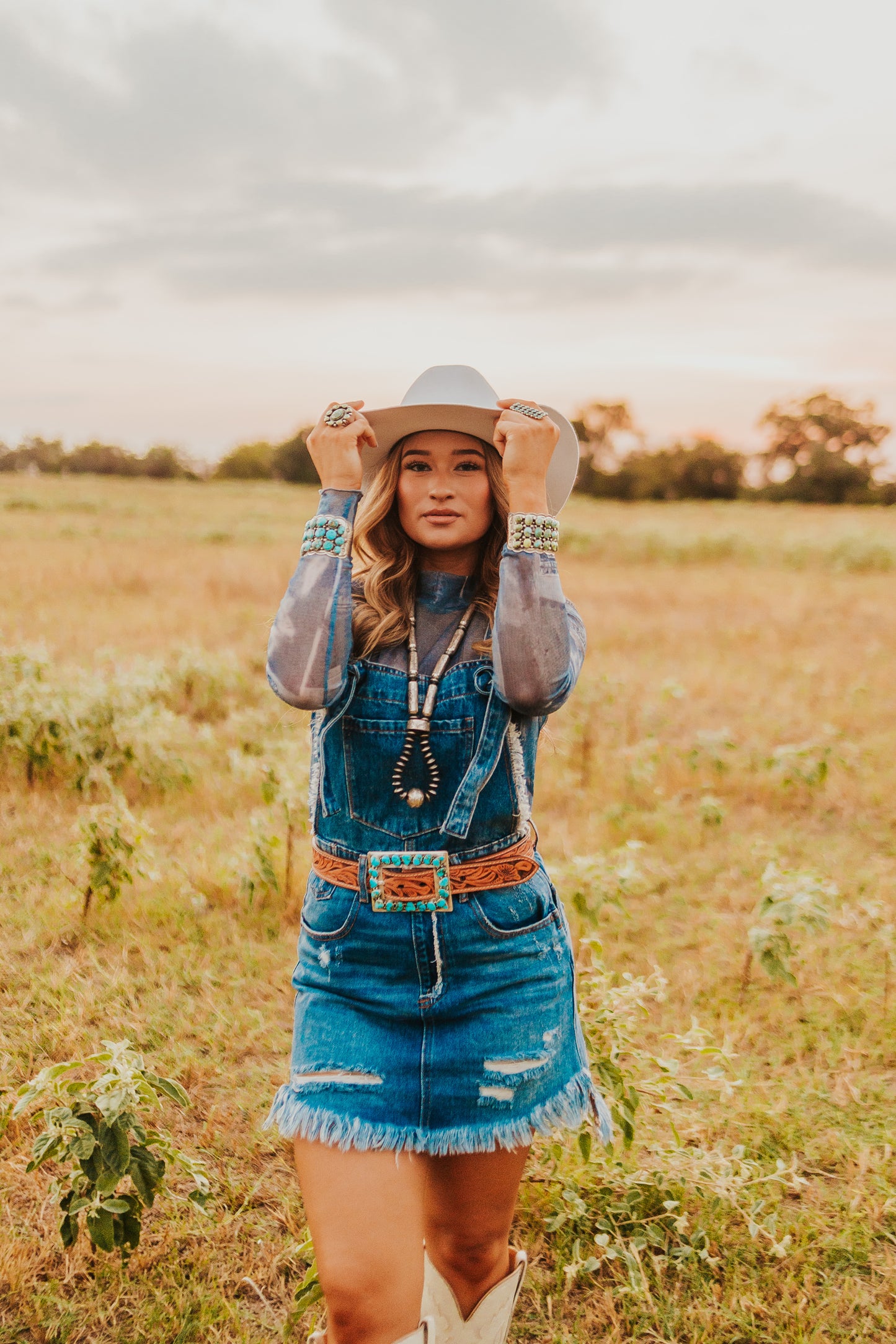 The Denim Overall Dress