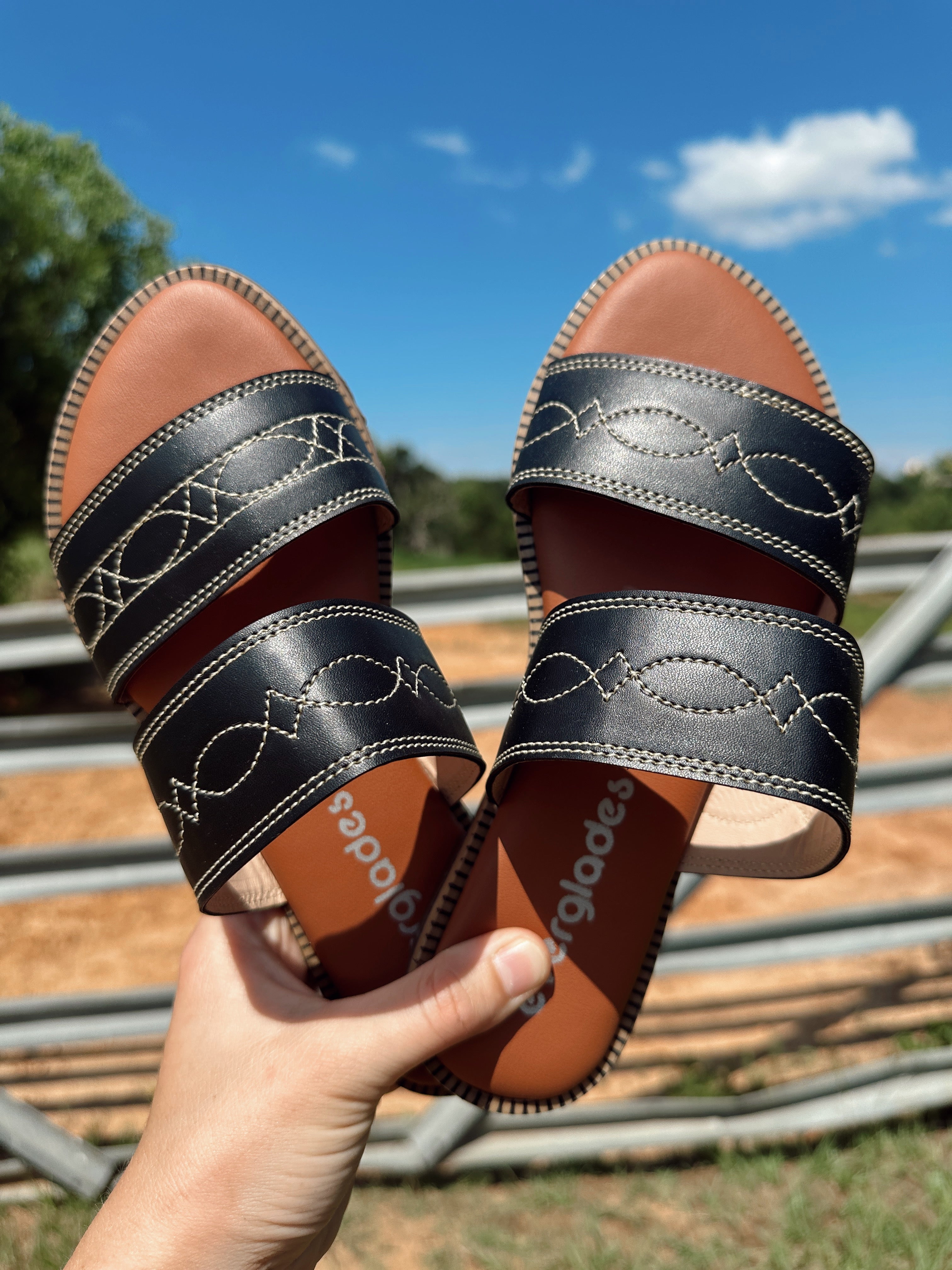 The Boot Stitch Sandal - size 6