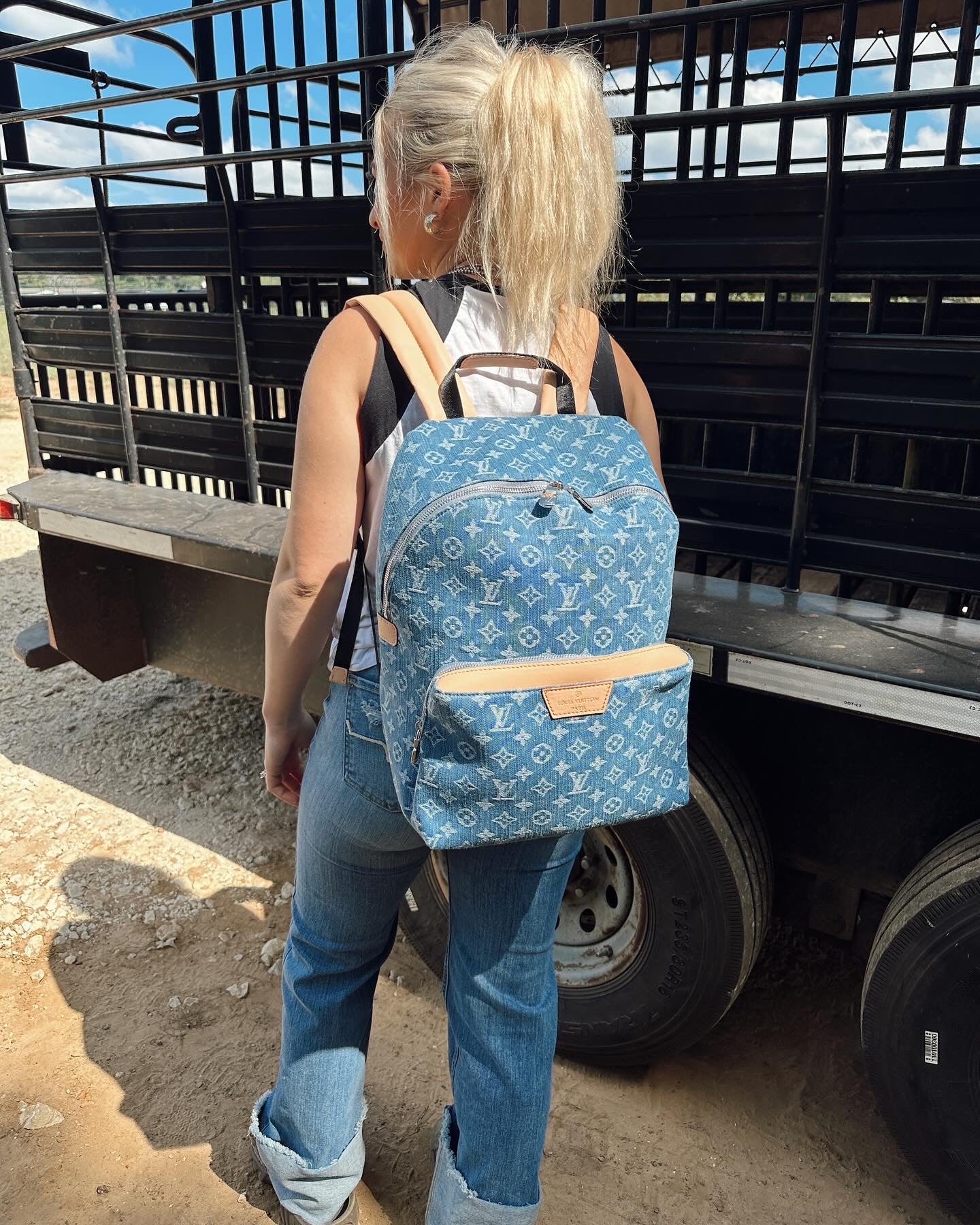 The Denim Babe Backpack