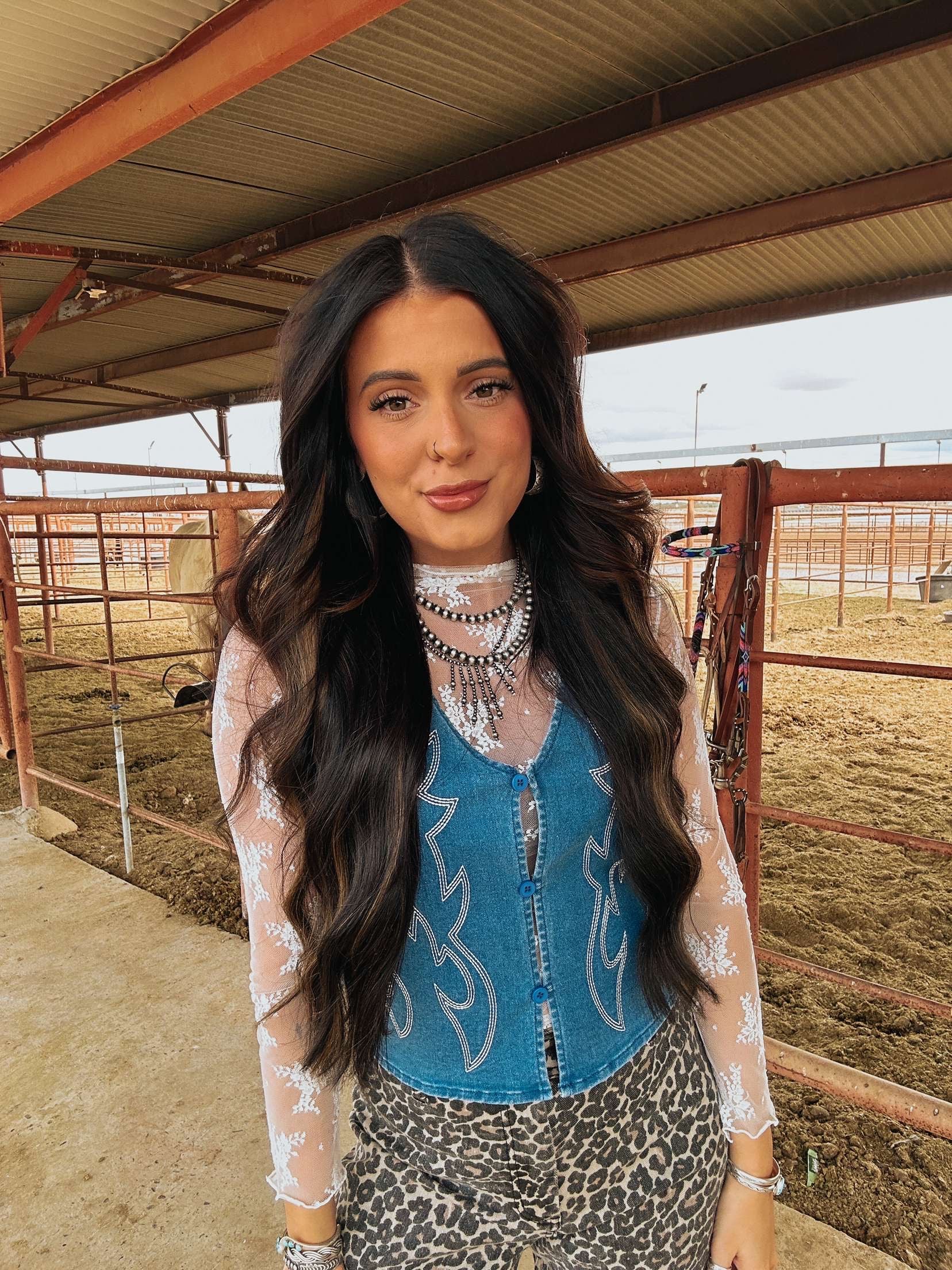 The Lacey Top - White