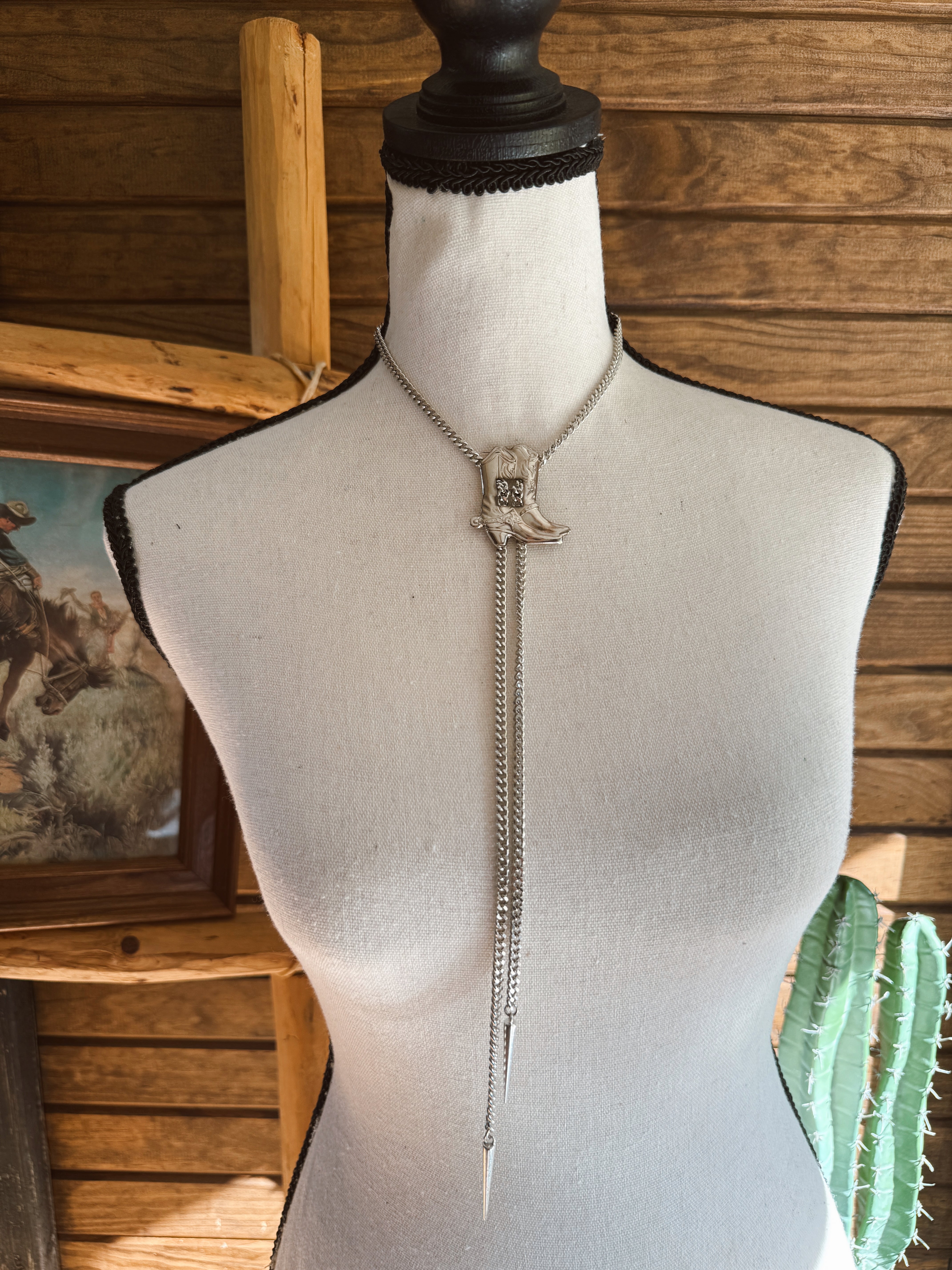 The Boot Bolo Necklace