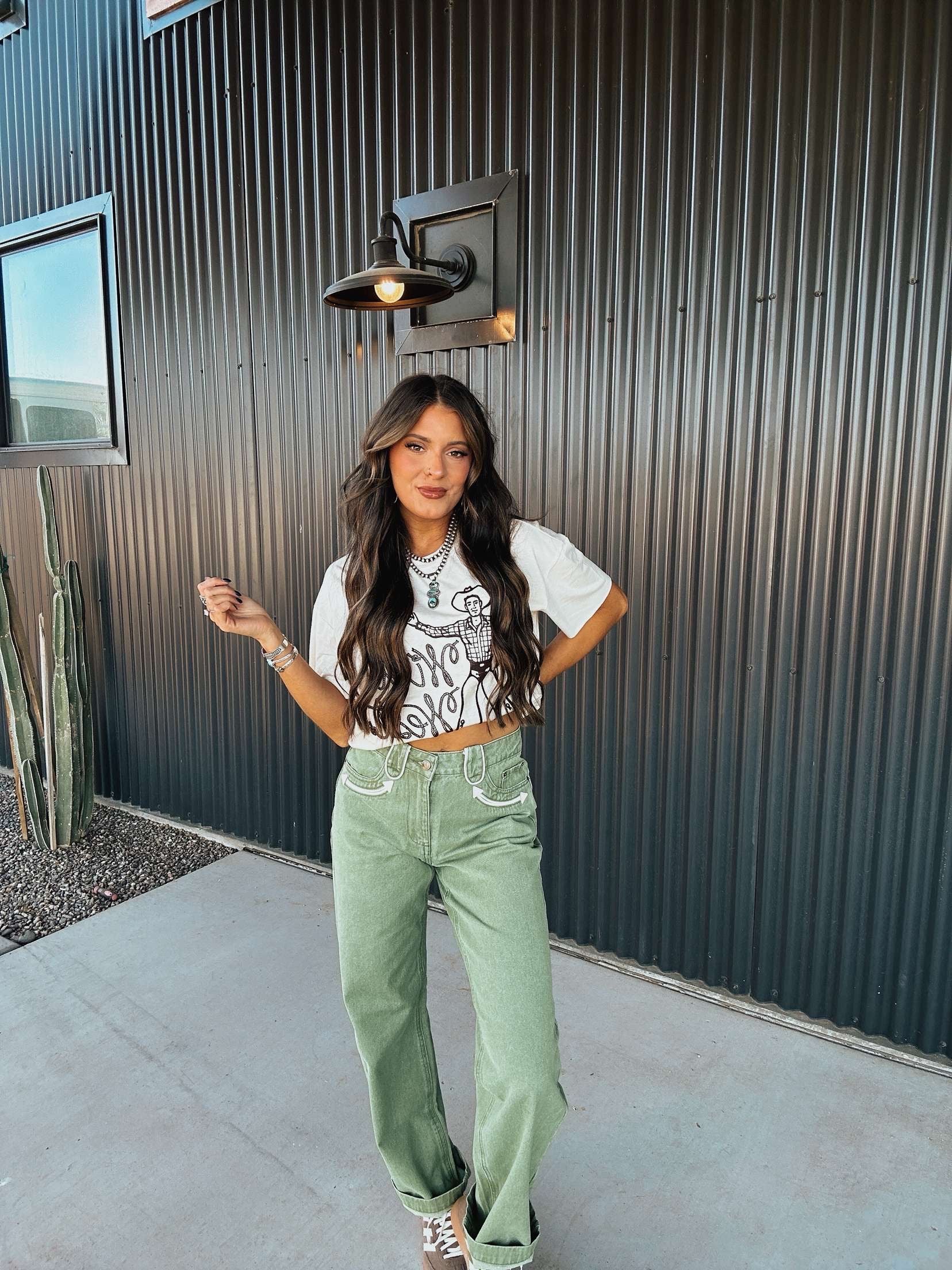 The Olive Bareback Pants