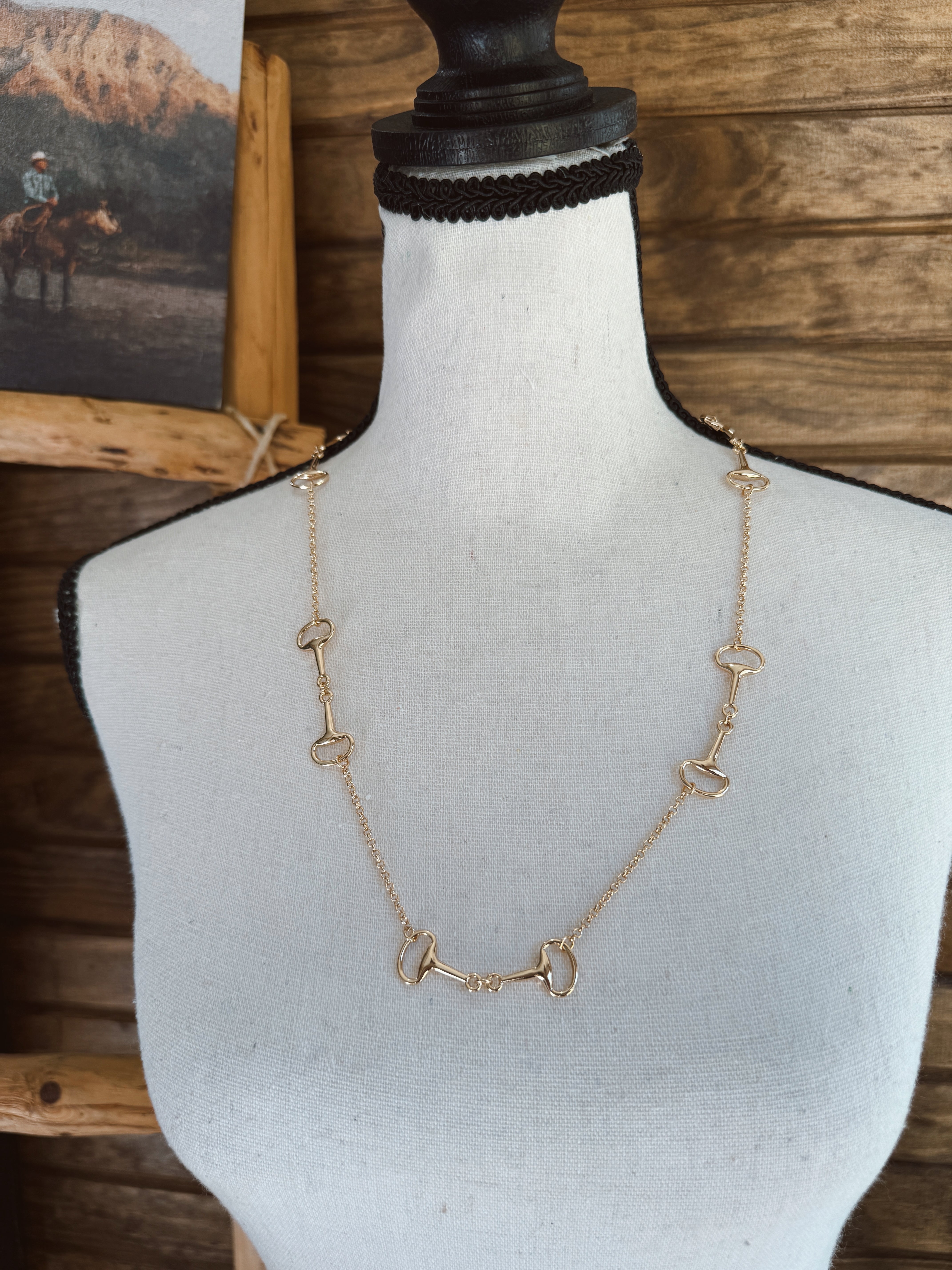 The Snaffle Necklace - 2 options