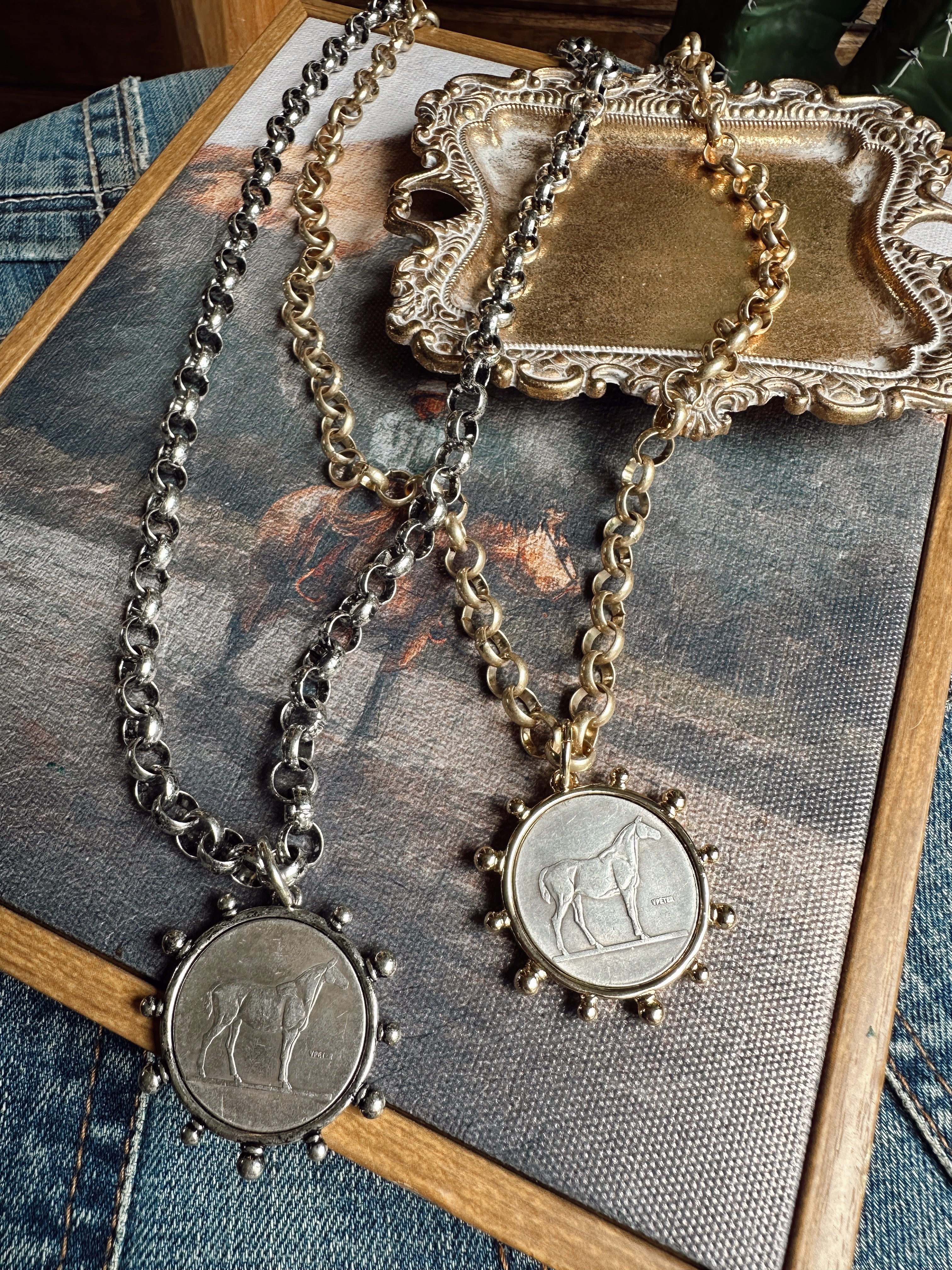 The Pony Necklace - 2 Options