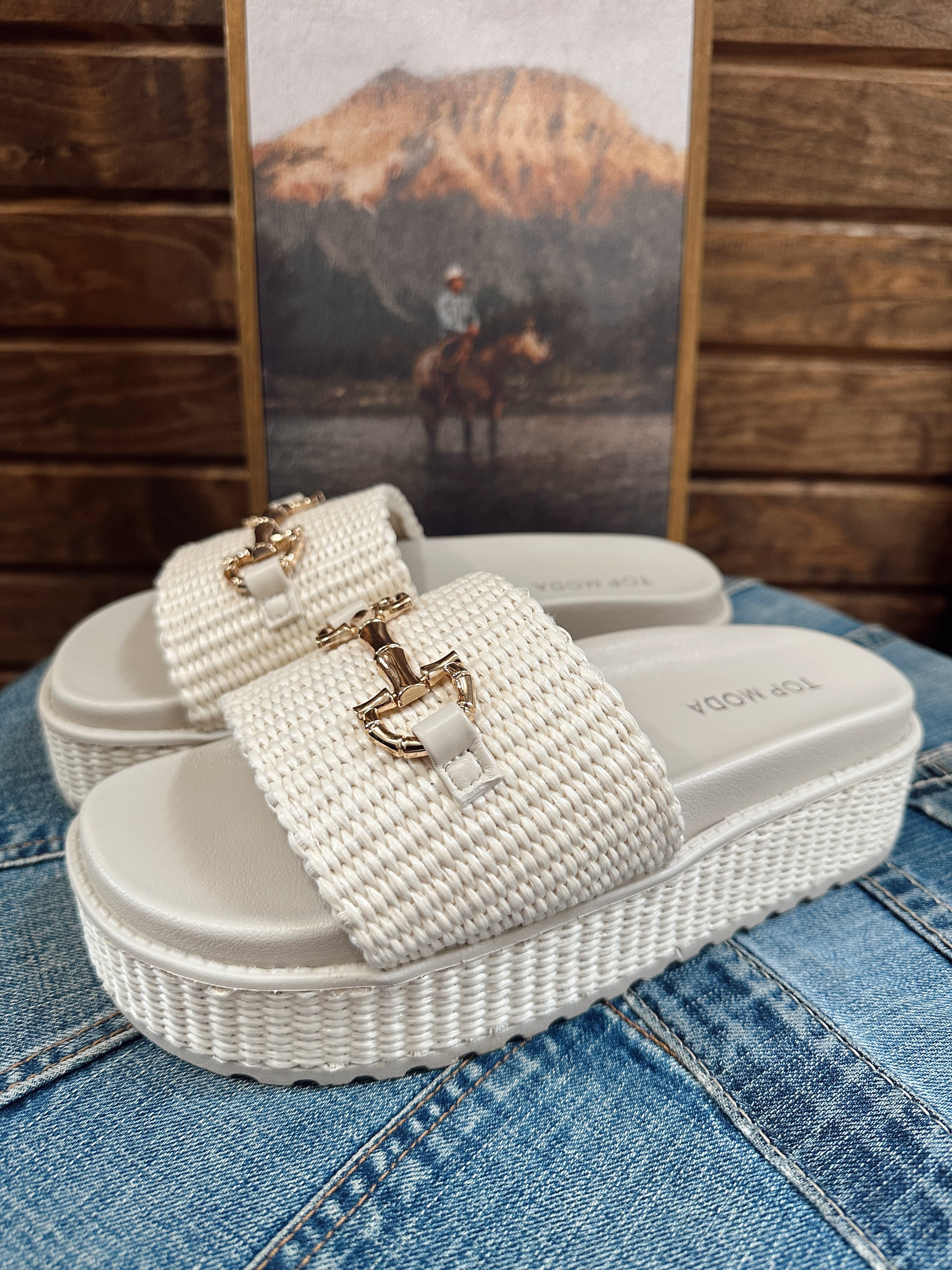 The Bitty Sandal - Natural