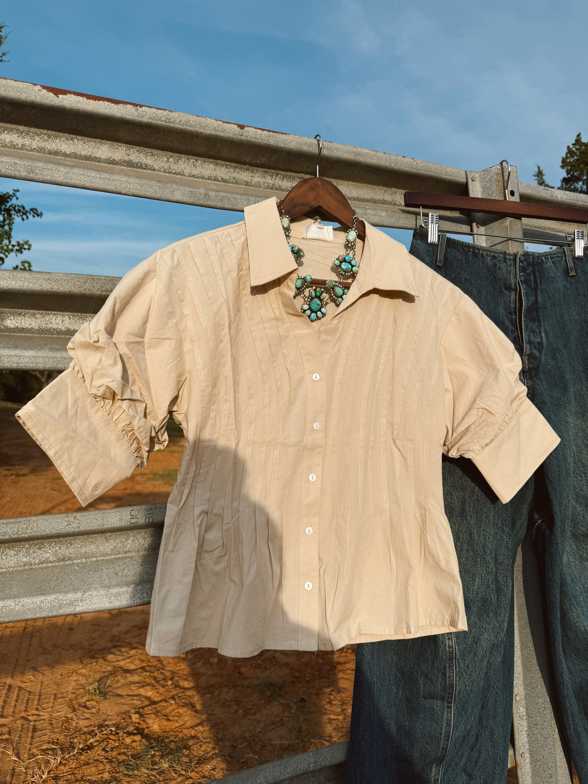 The Pintuck Top