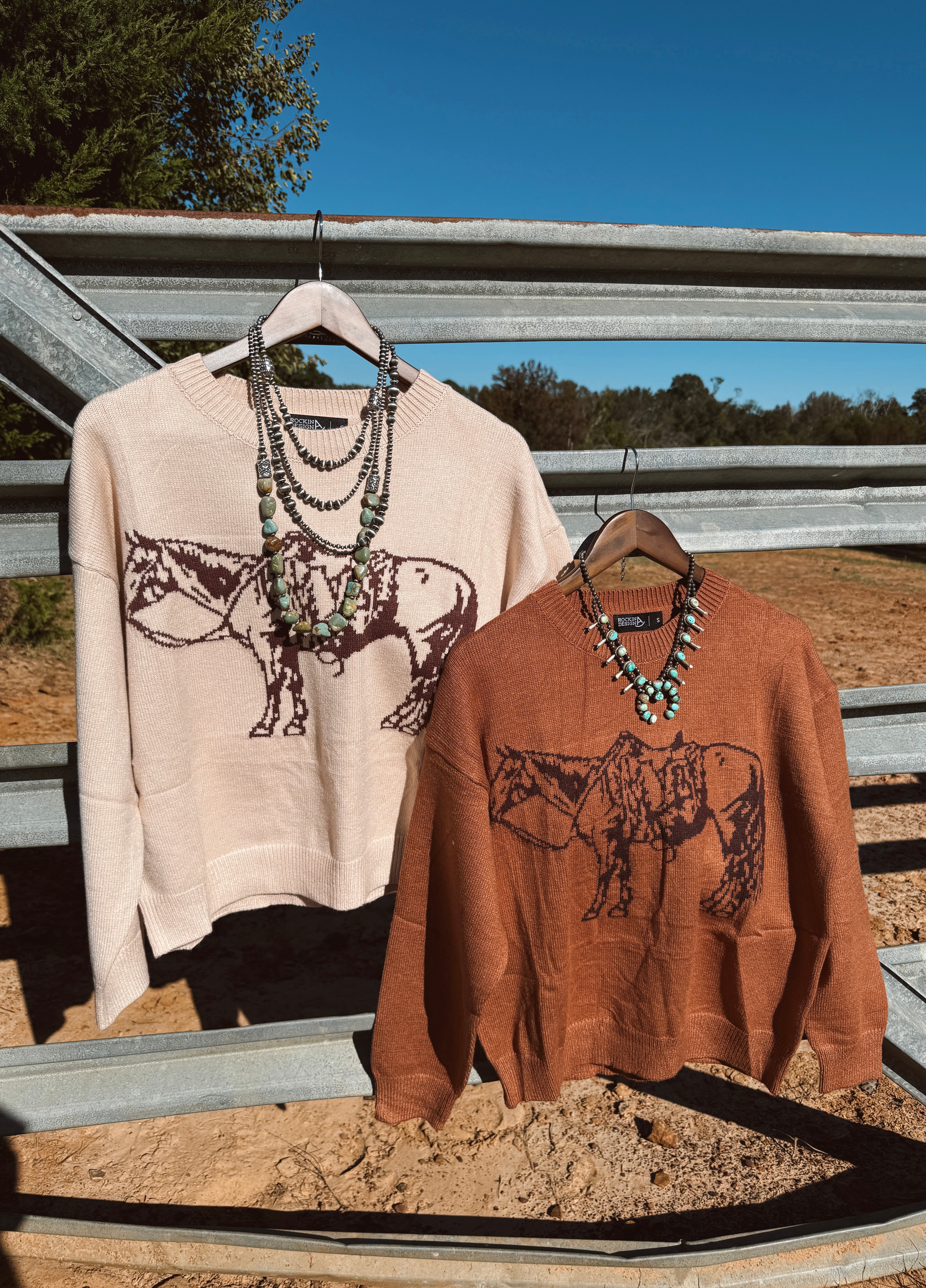 The Cowpoke Sweater - Brown