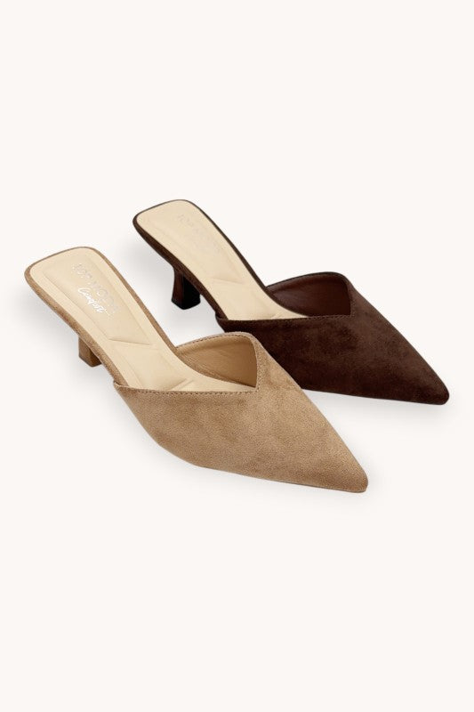 The Kitten Heel - Camel