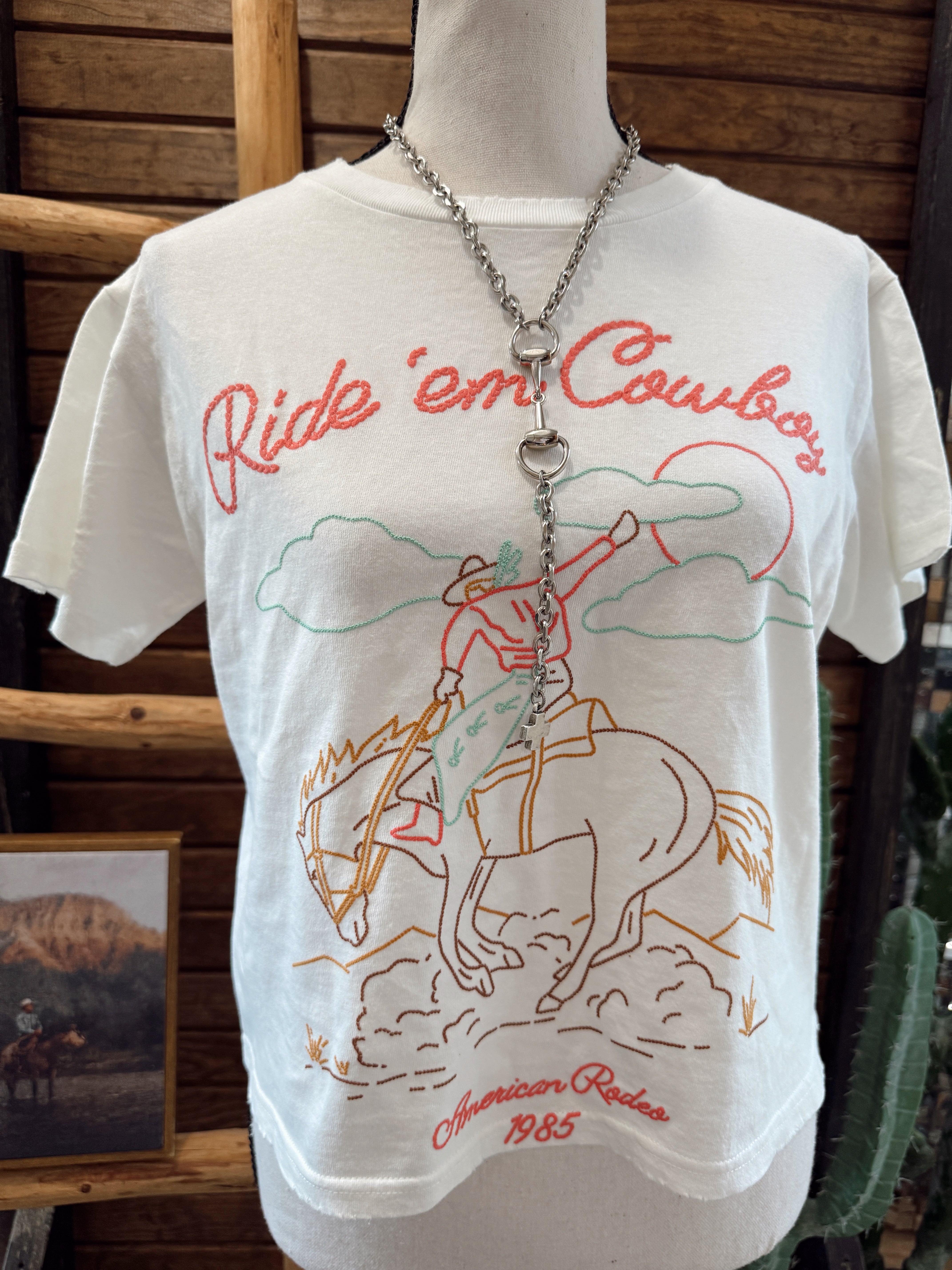 The American Rodeo Cropped Tee