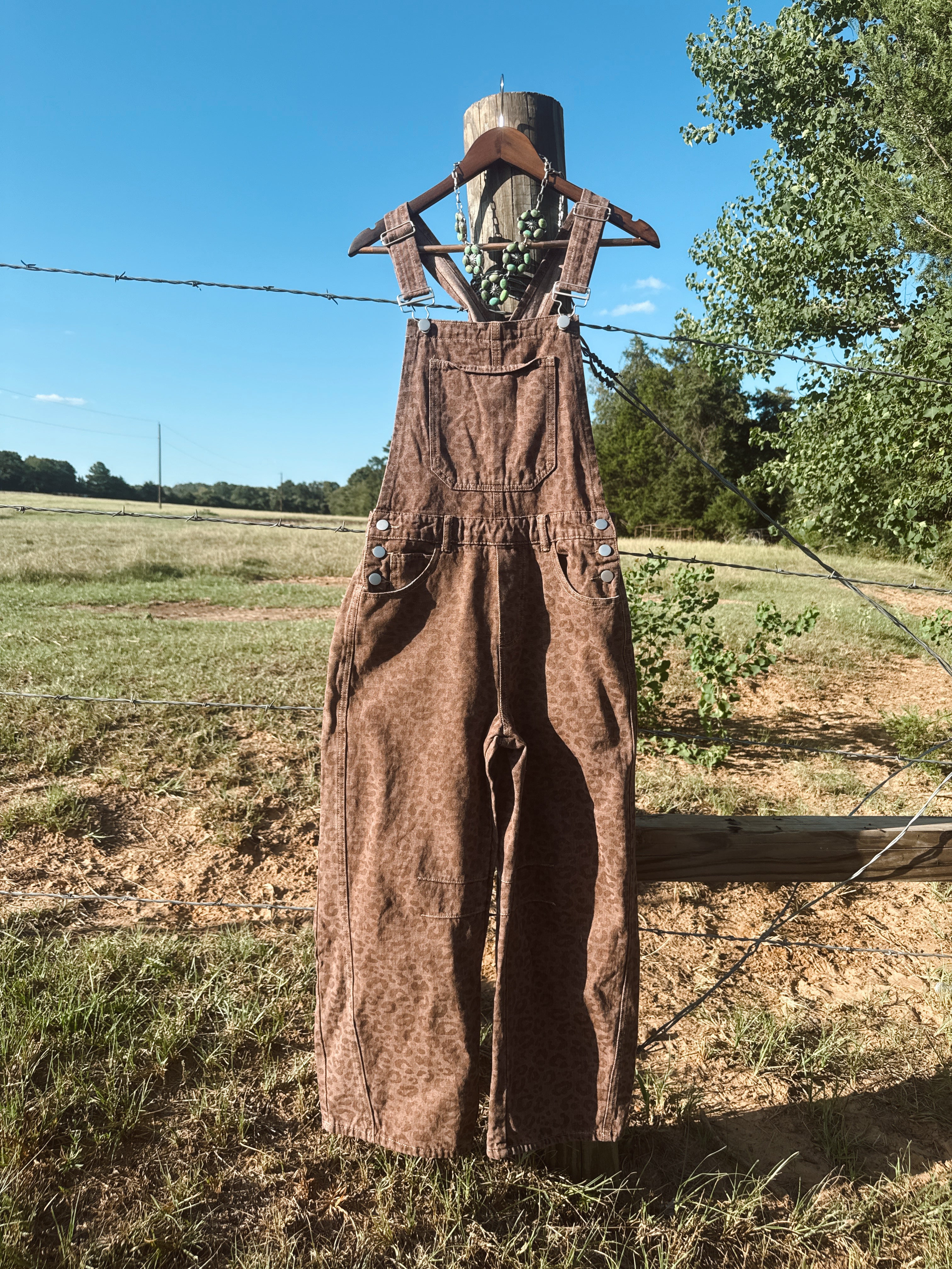 The Leopard Overalls