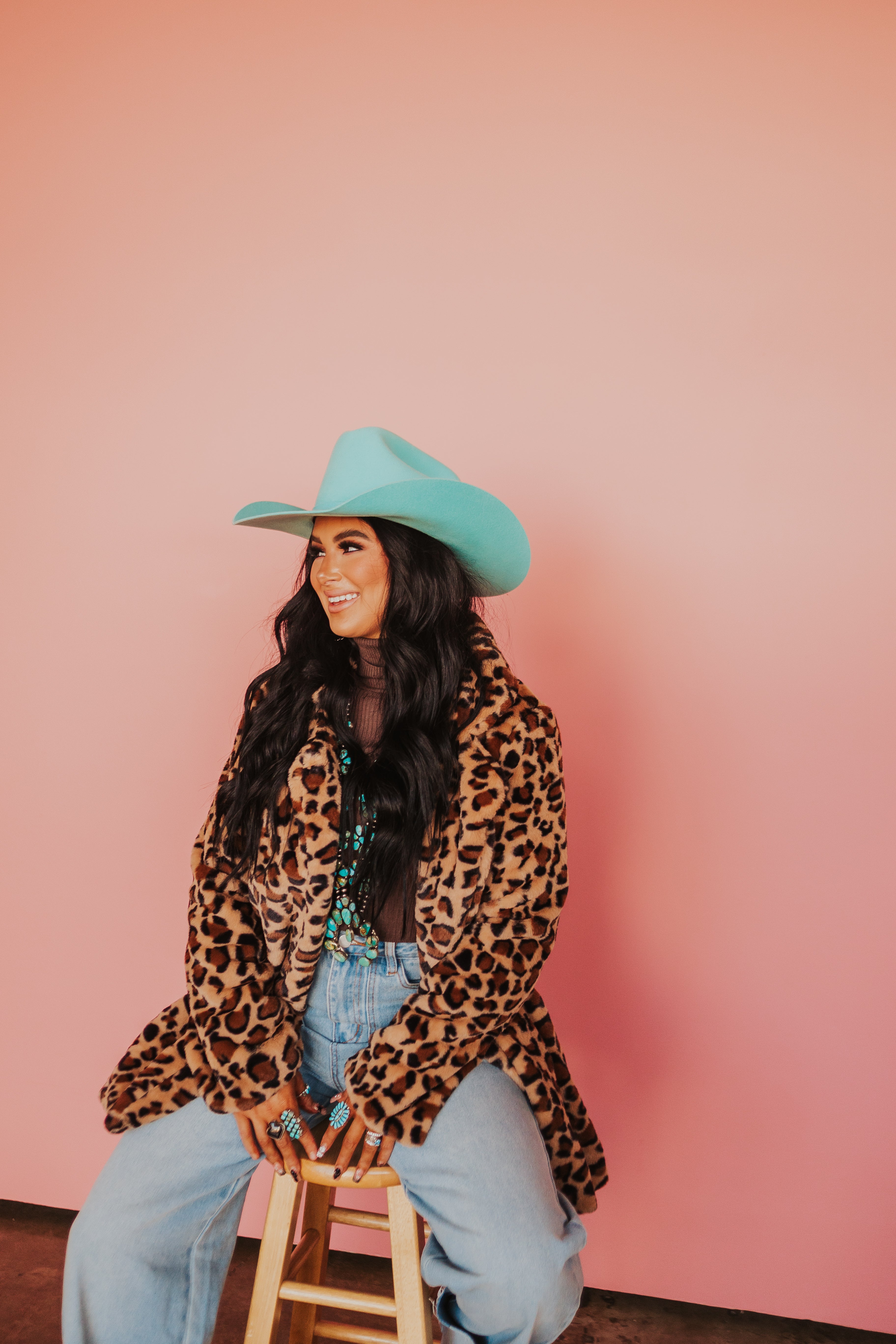 The Leopard Teddy Coat