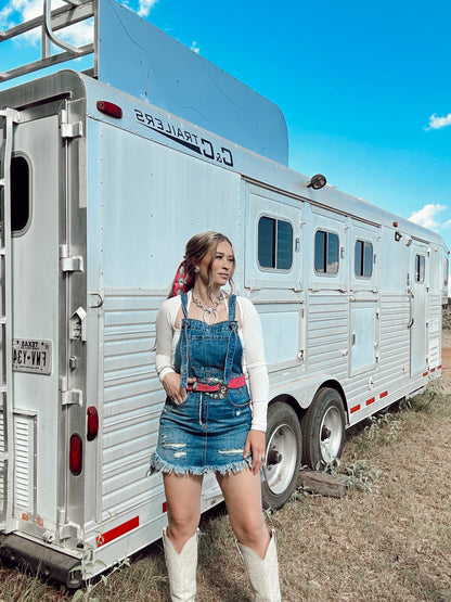 The Denim Overall Dress