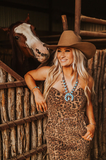 The Cheyenne Dress - Leopard