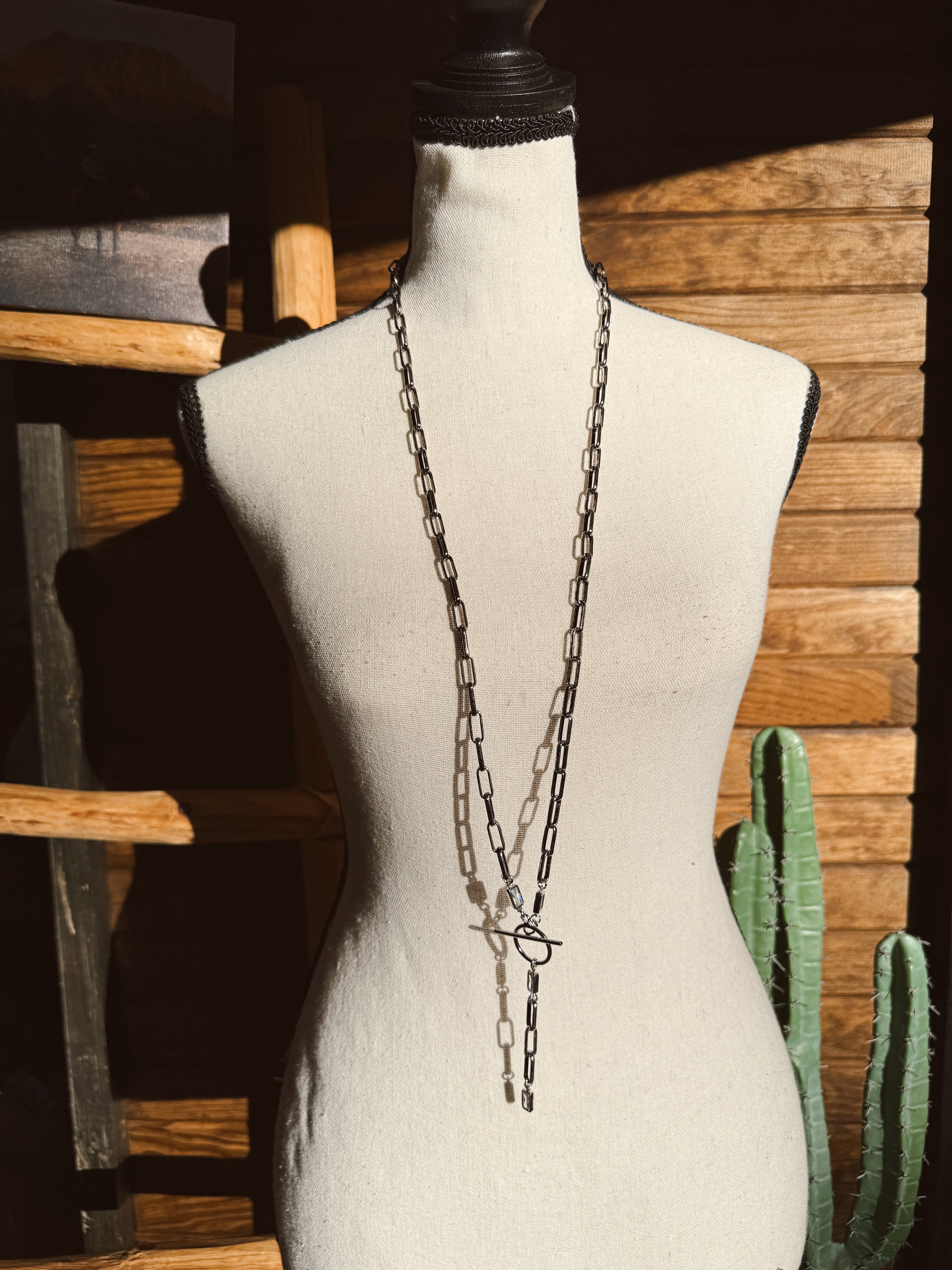 The Paperclip Wrap Necklace