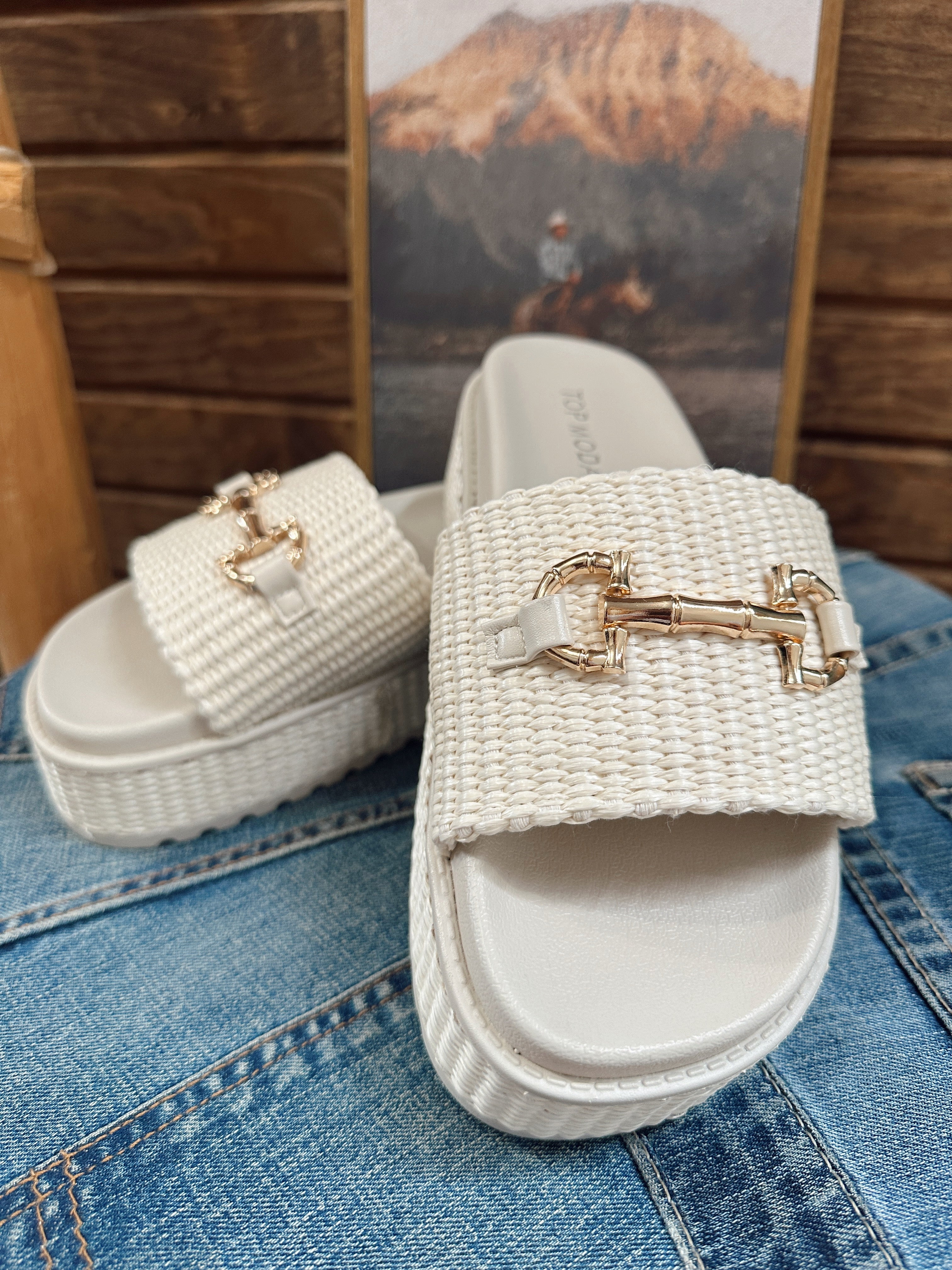 The Bitty Sandal - Natural