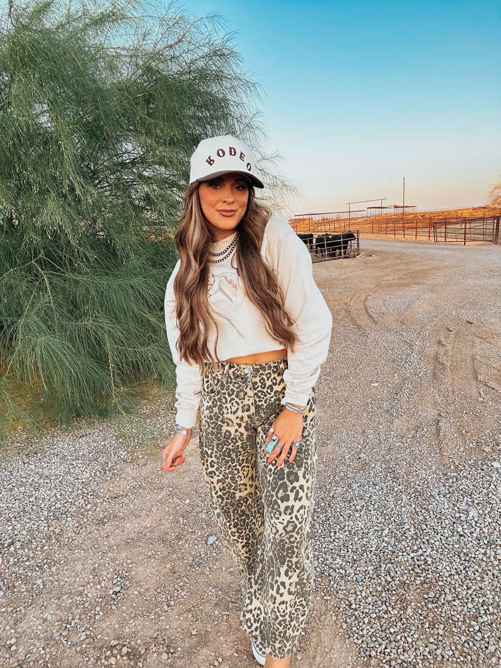 The Embroidered Horse Top