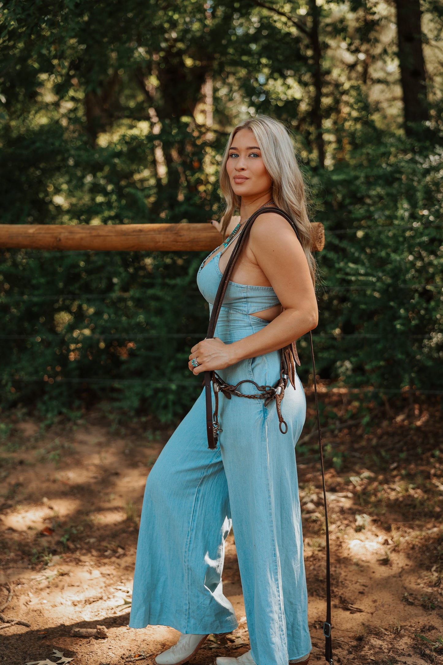 The Johnny Denim Jumpsuit