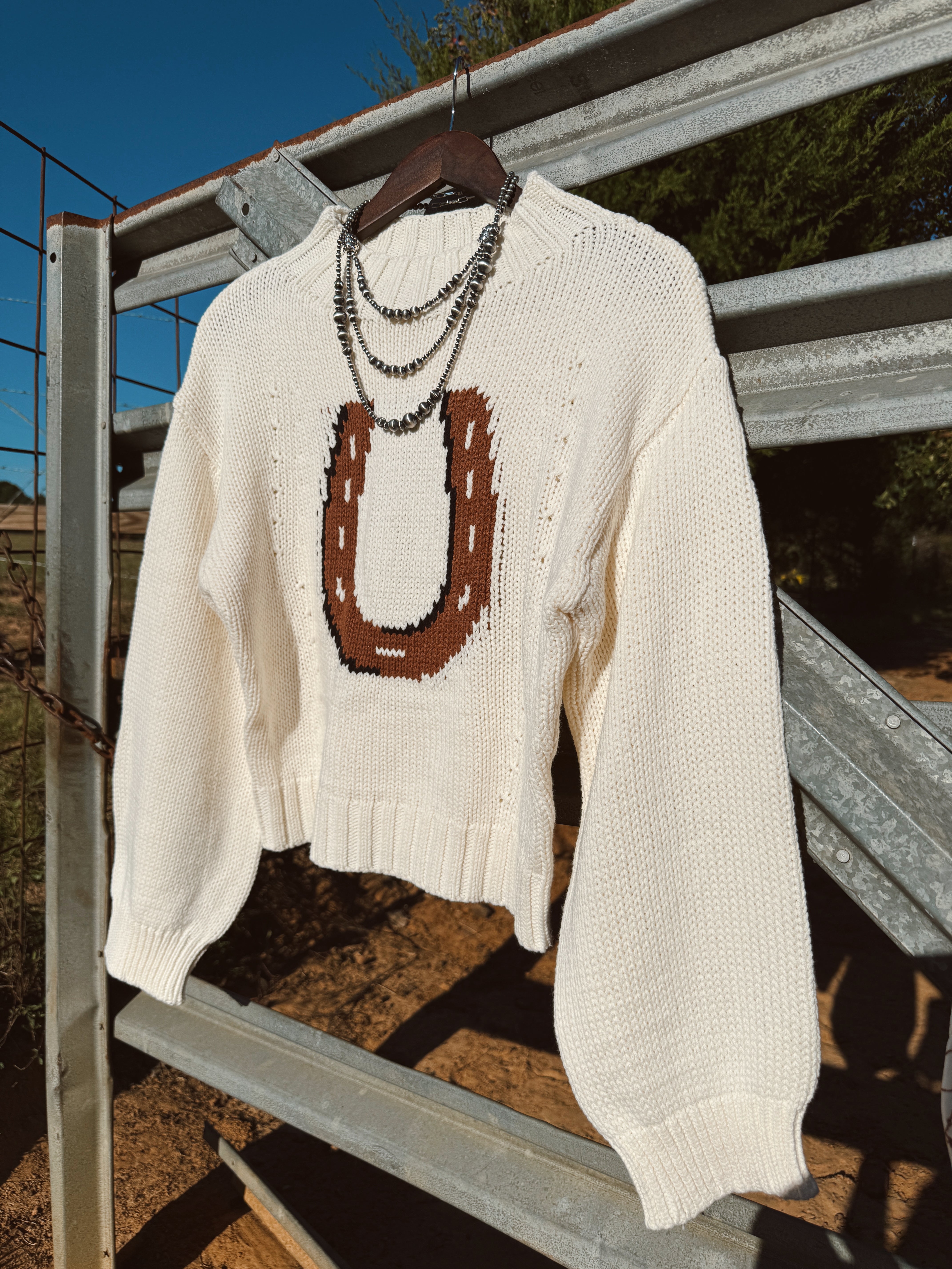 NEW The Horseshoe Sweater
