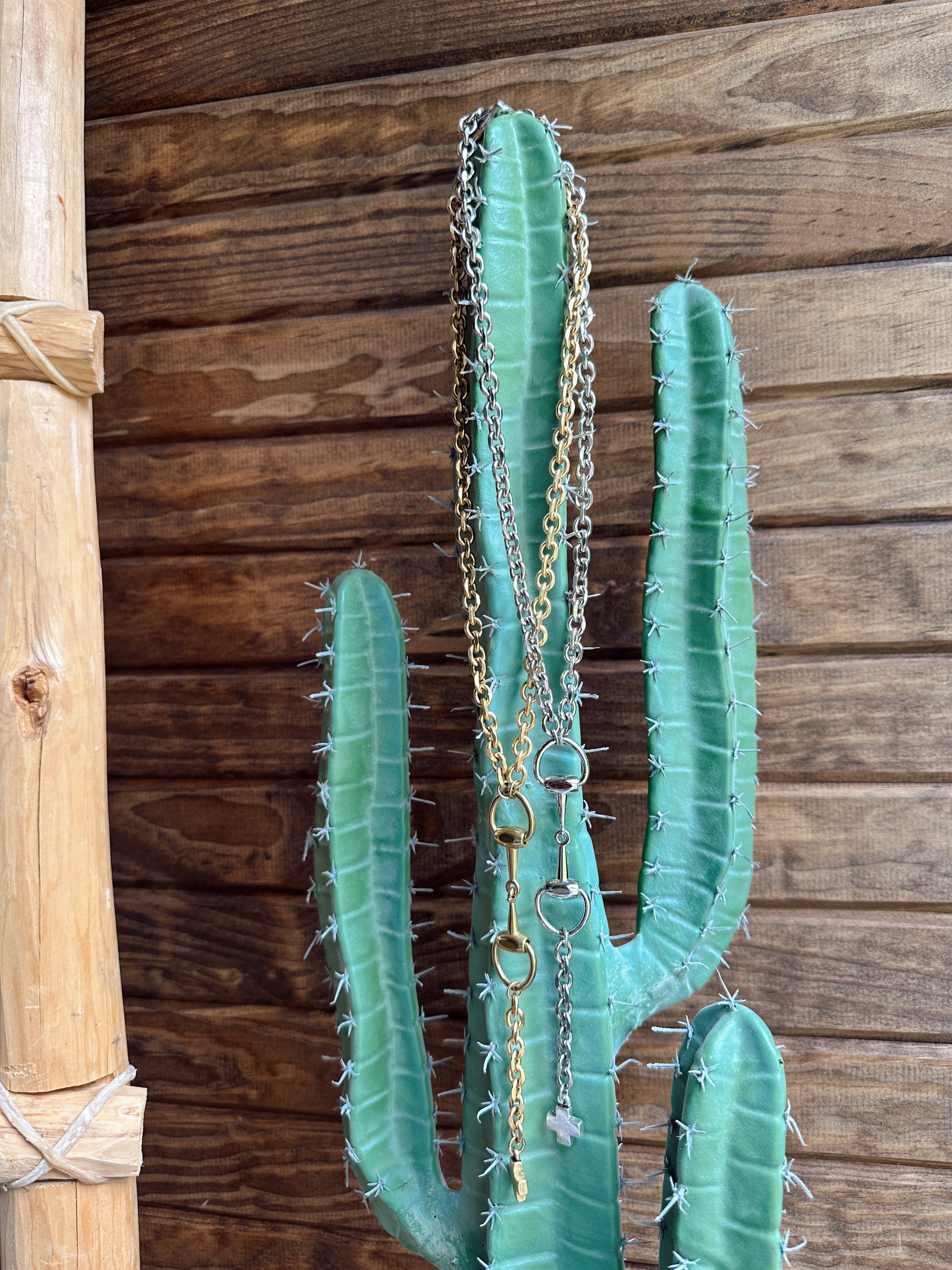 The Bitty Lariat - Silver Cross